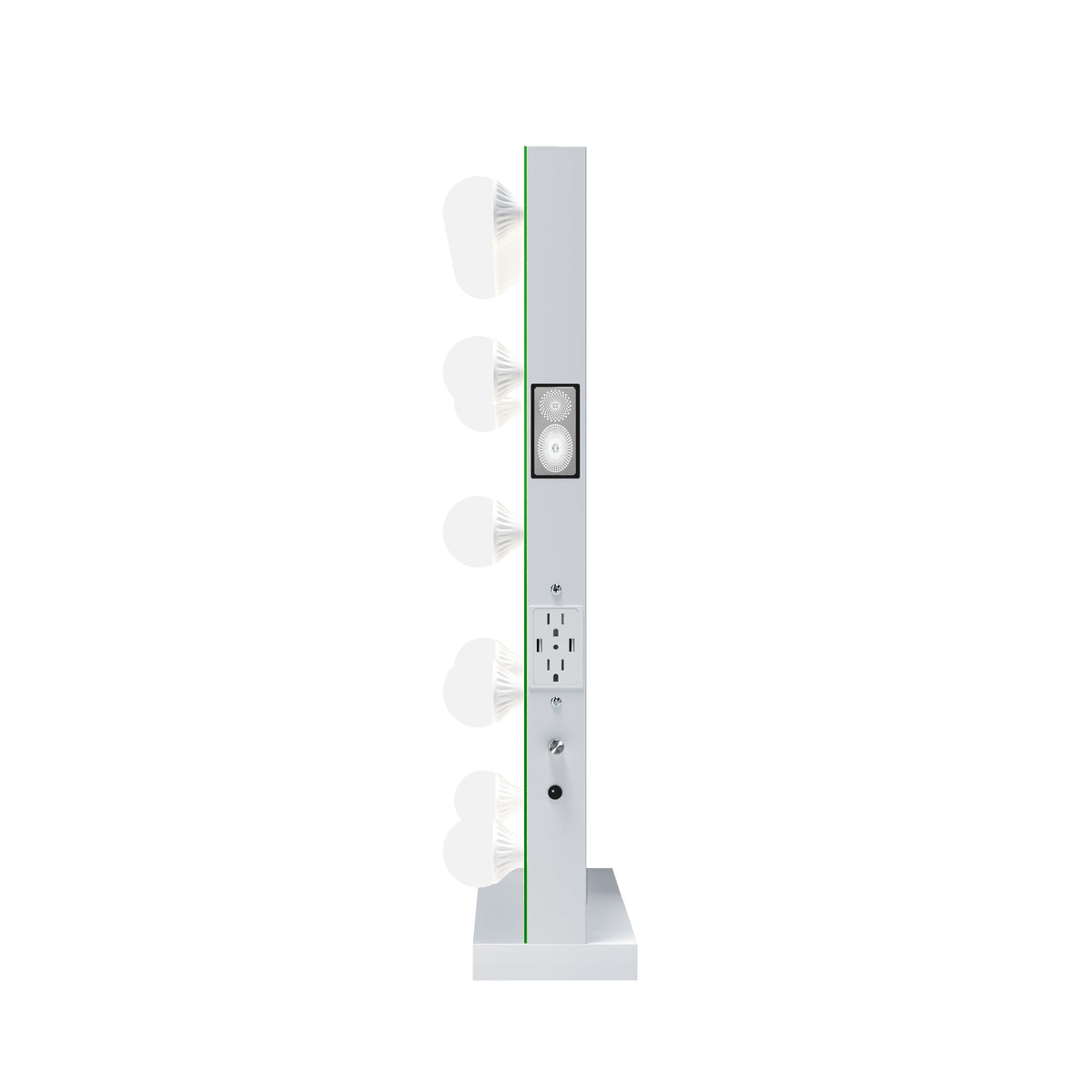 LURELLA Radiance Series 15 Bulb Bluetooth Vanity Mirror