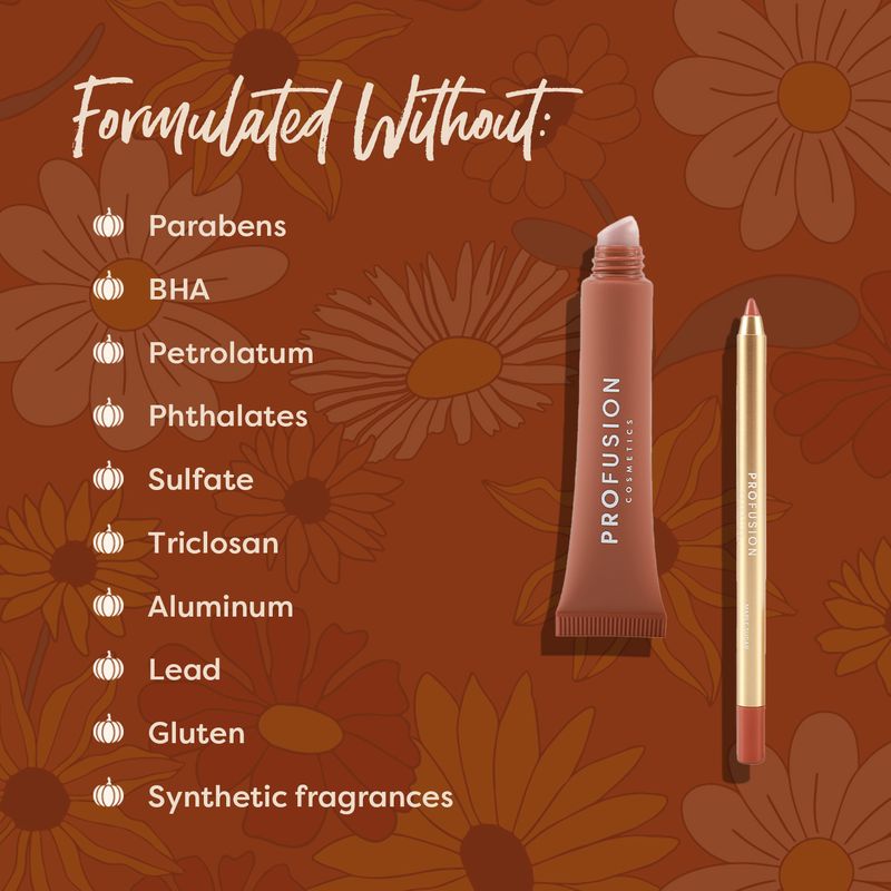PROFUSION Pumpkin Spice | Cashmere Lips Lip Liner & Balm Duo