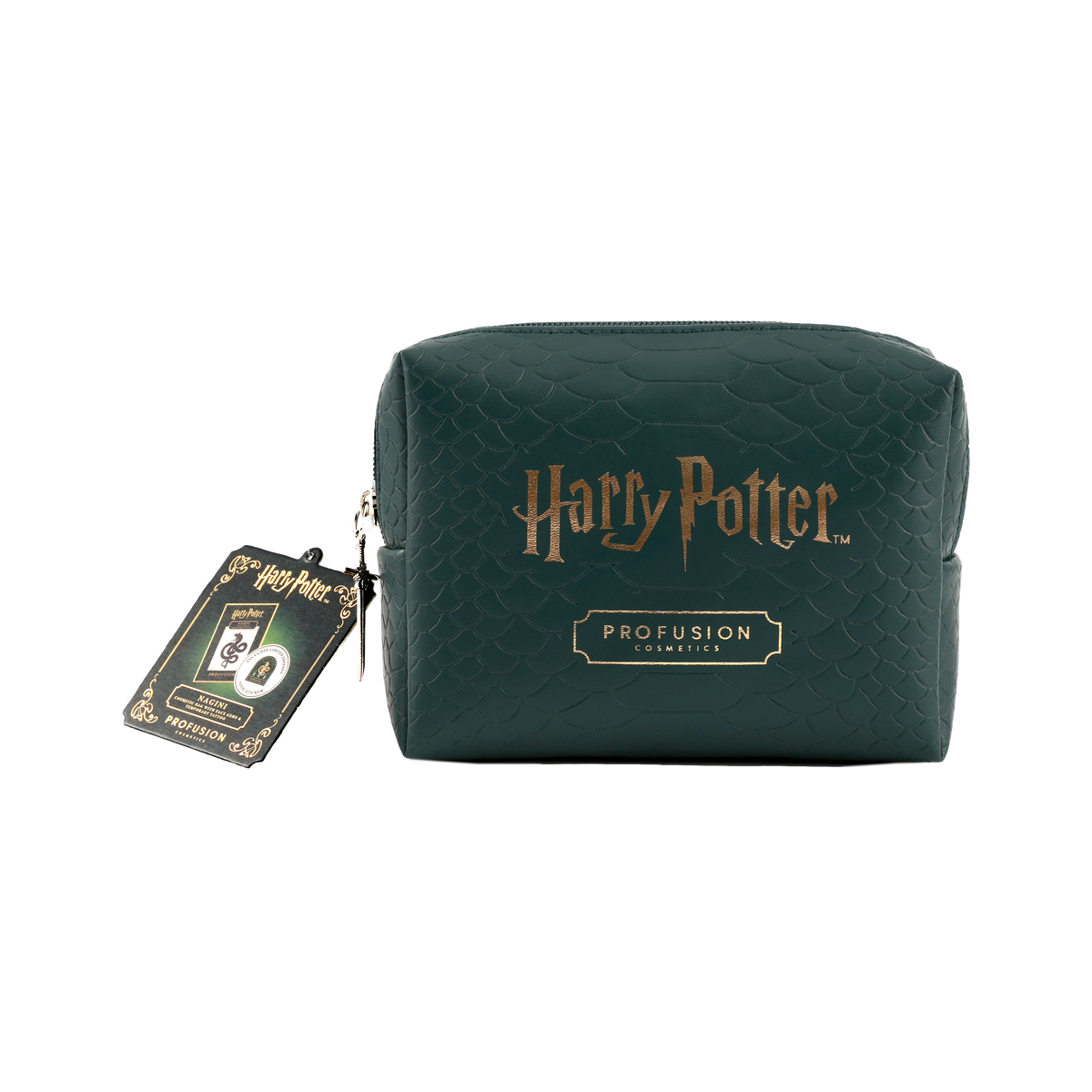 PROFUSION Hp Dark Arts | Nagini Cosmetic Bag with Face Gems & Temporary Tattoo