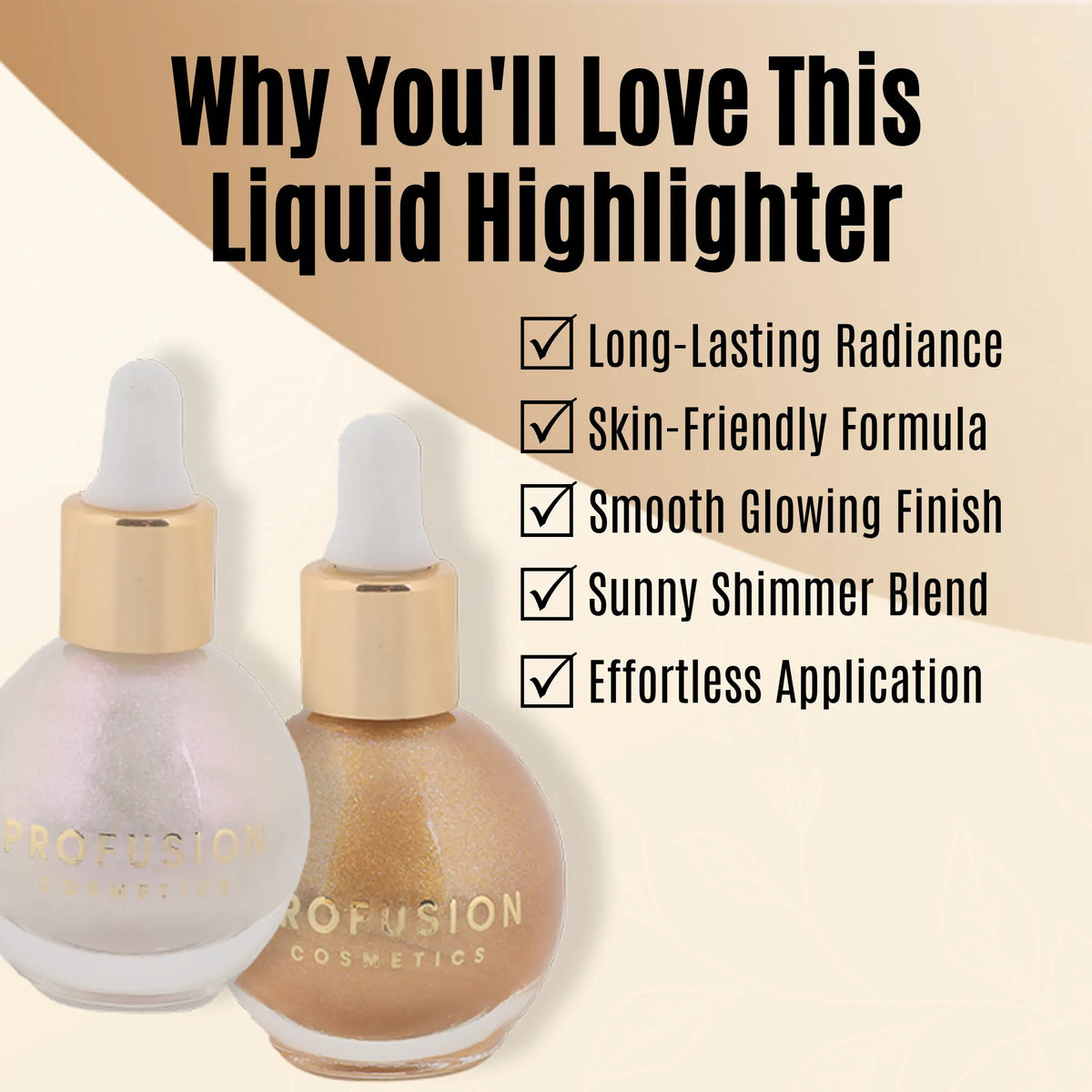 PROFUSION Best Liquid Highlighter Makeup by Profusion