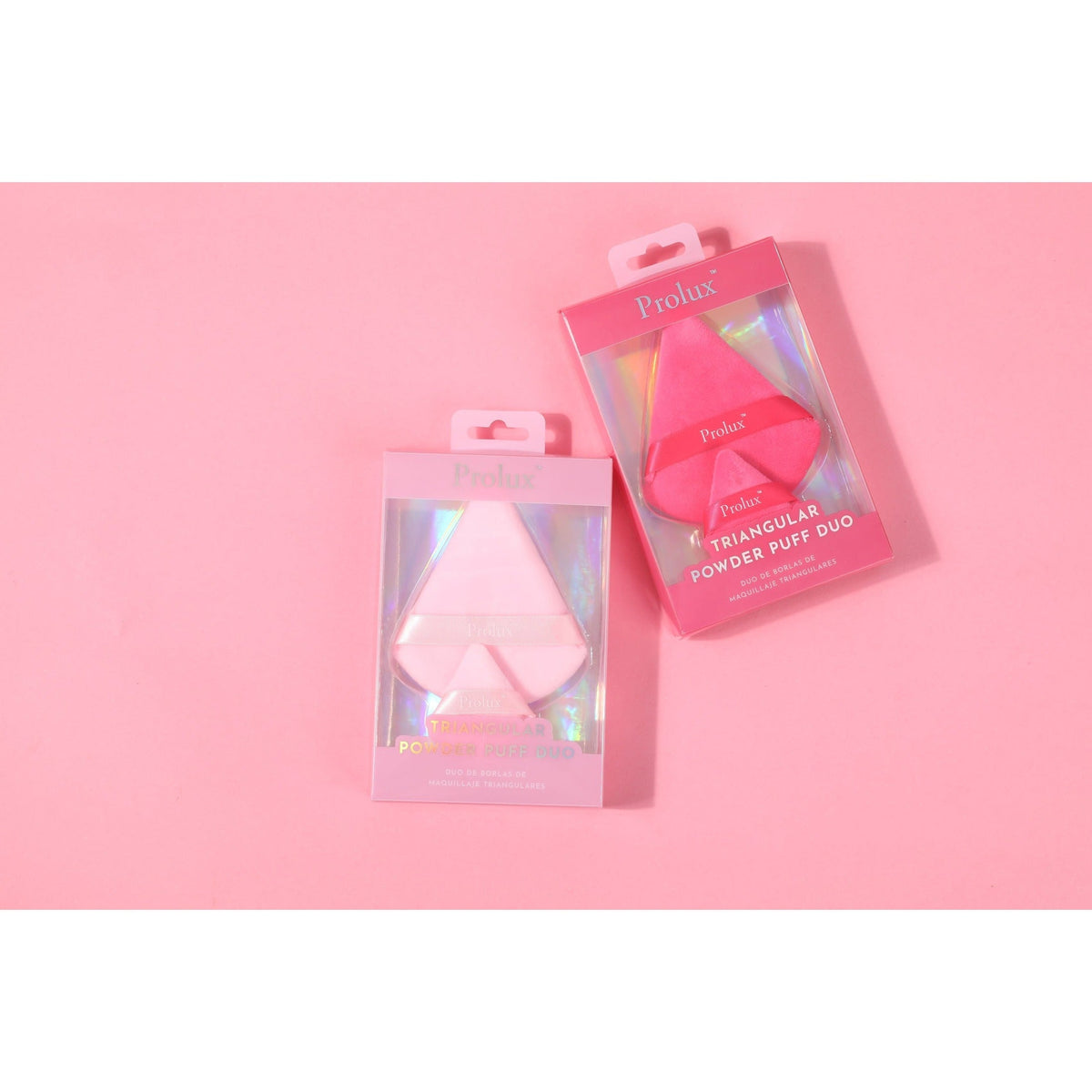 PROLUX Triangular Powder Puff Duo