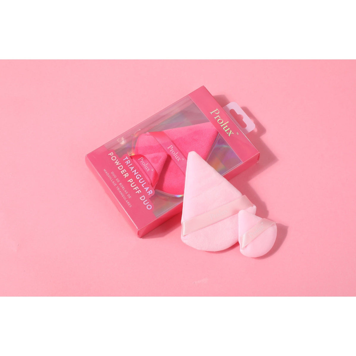 PROLUX Triangular Powder Puff Duo