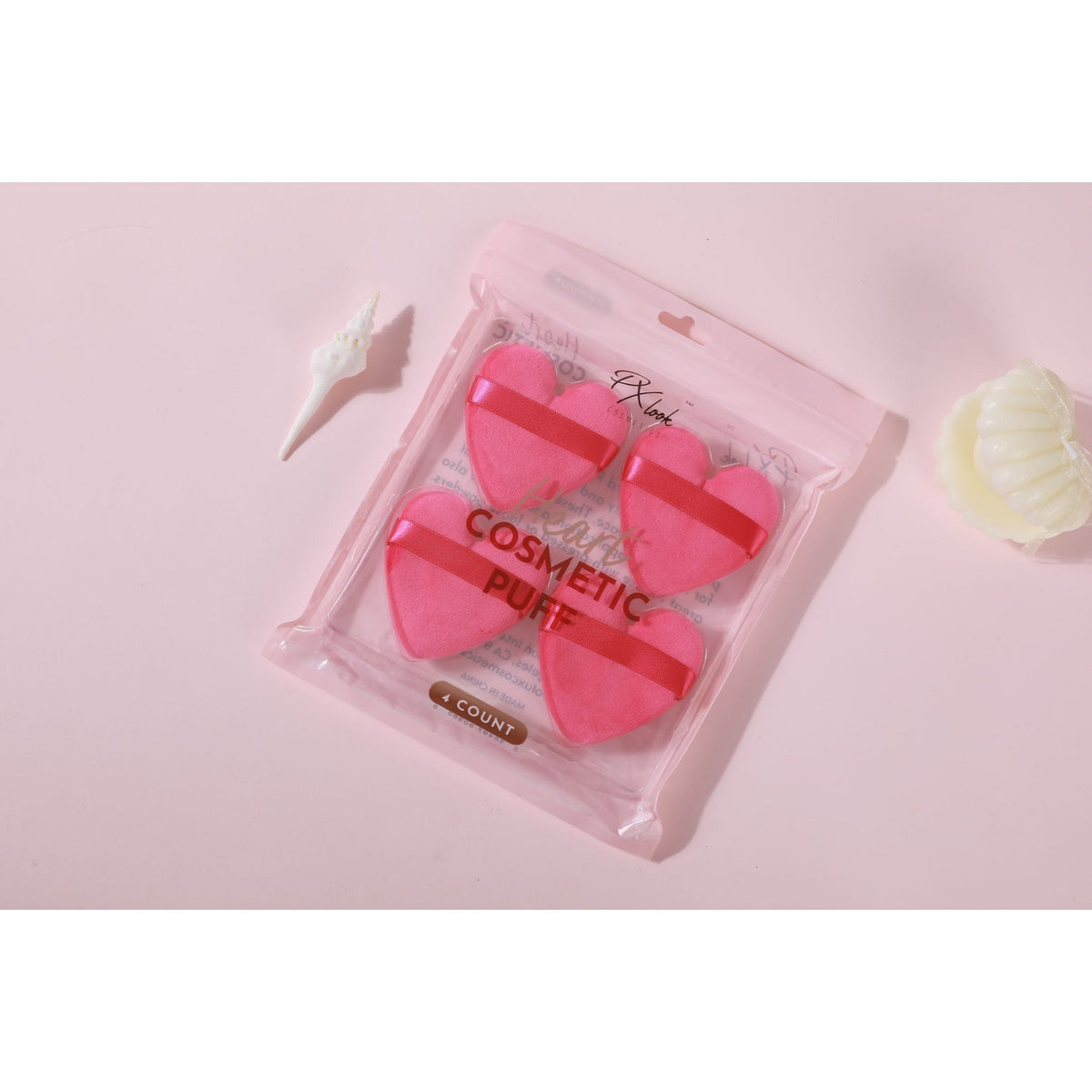PROLUX Heart Cosmetic Puff Set