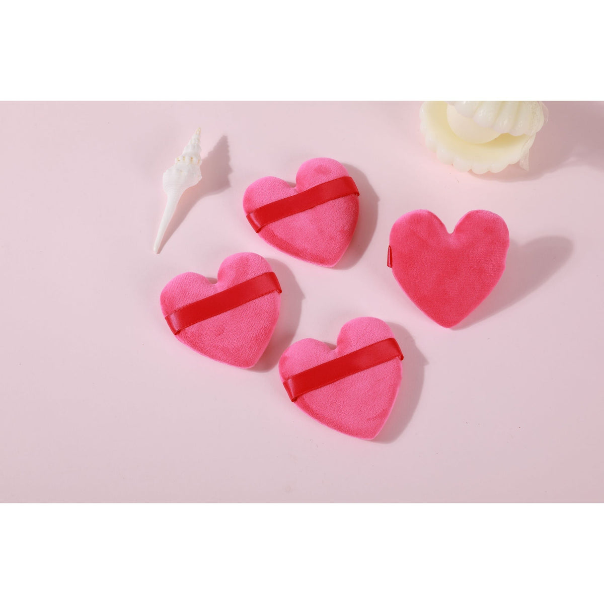 PROLUX Heart Cosmetic Puff Set
