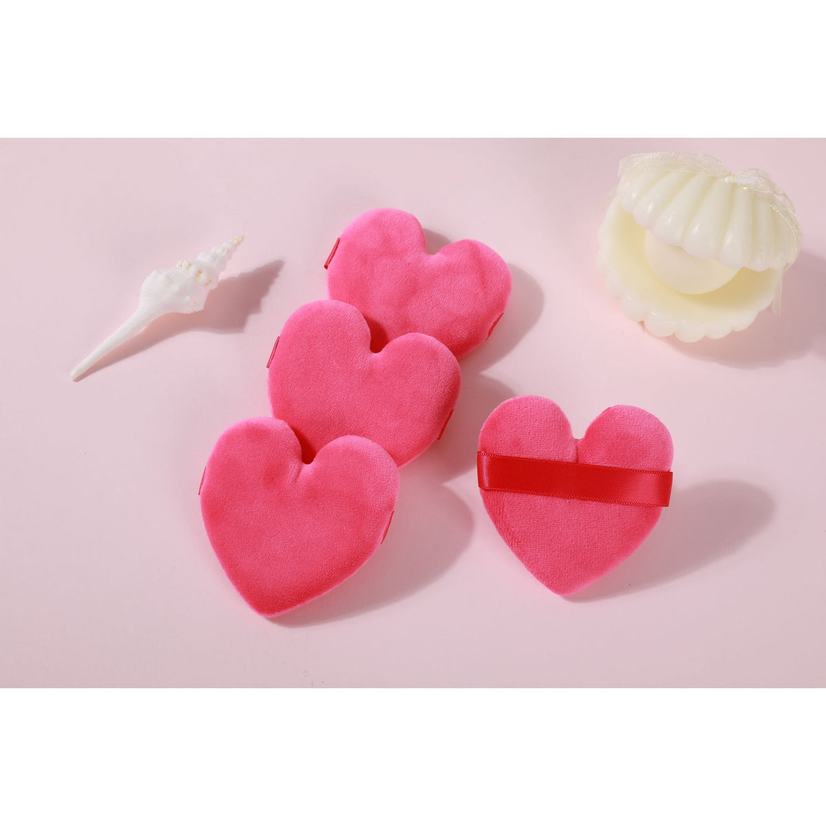 PROLUX Heart Cosmetic Puff Set