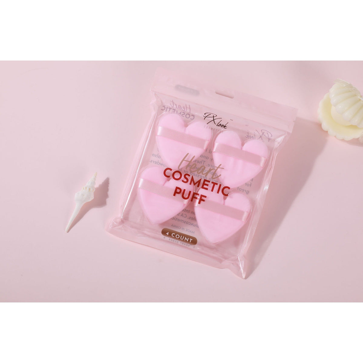 PROLUX Heart Cosmetic Puff Set