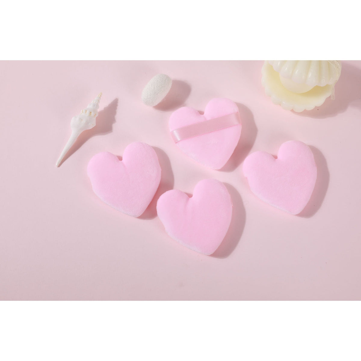 PROLUX Heart Cosmetic Puff Set