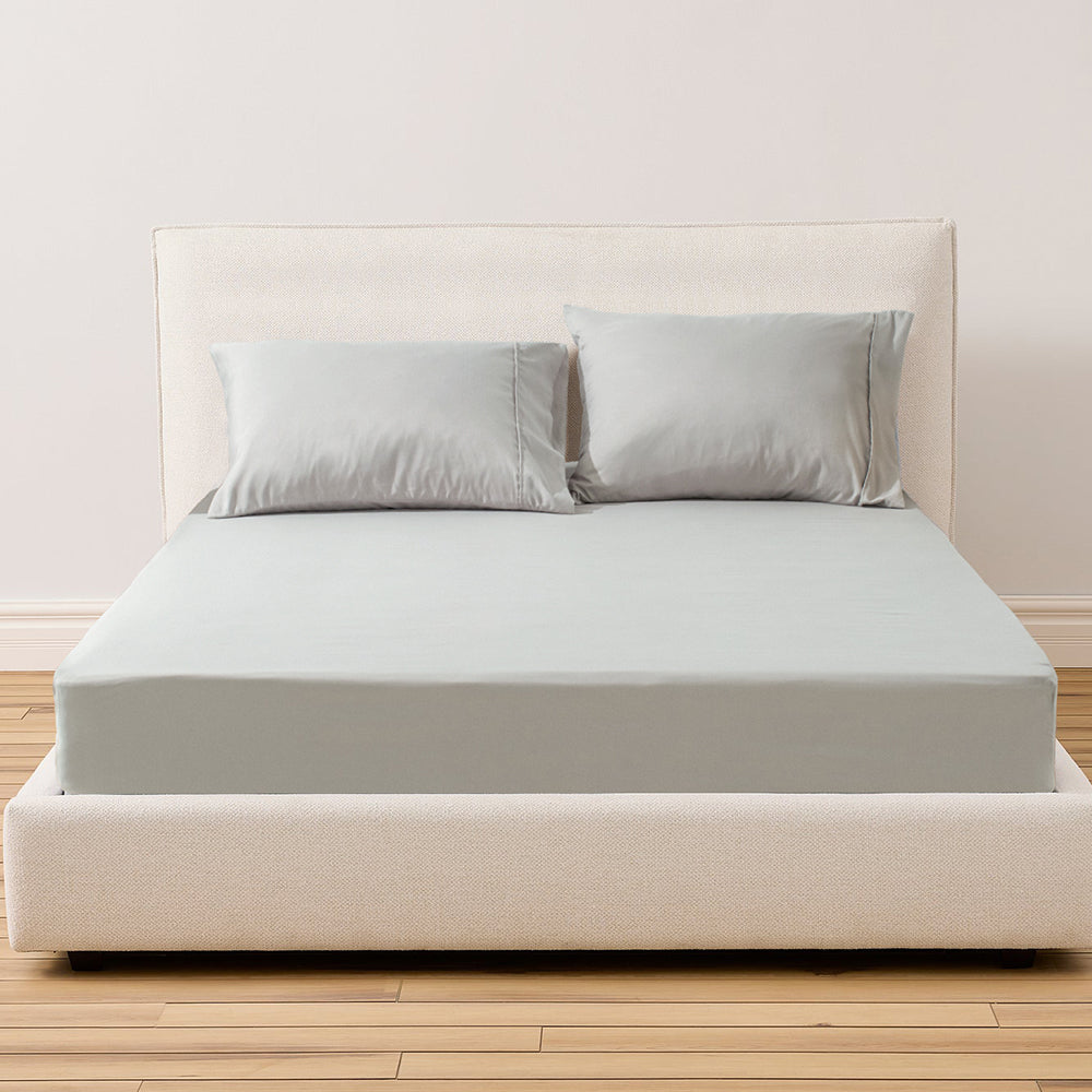 KASENTEX All Season Deep Pocket Fitted Sheet Set with Pillowcases, Room Decor, Graduation Gifts