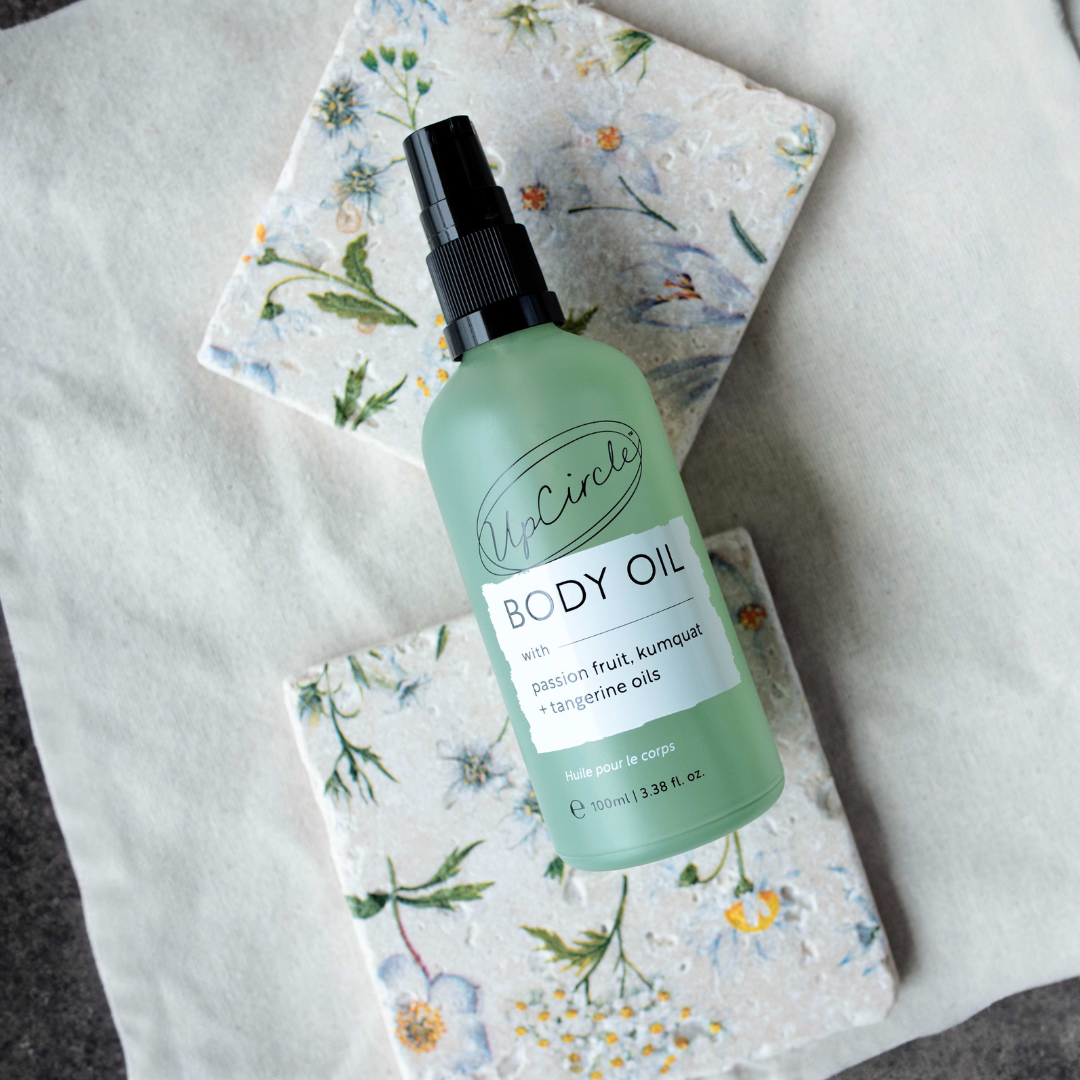 UPCIRCLE Body Oil with Passion Fruit Oil