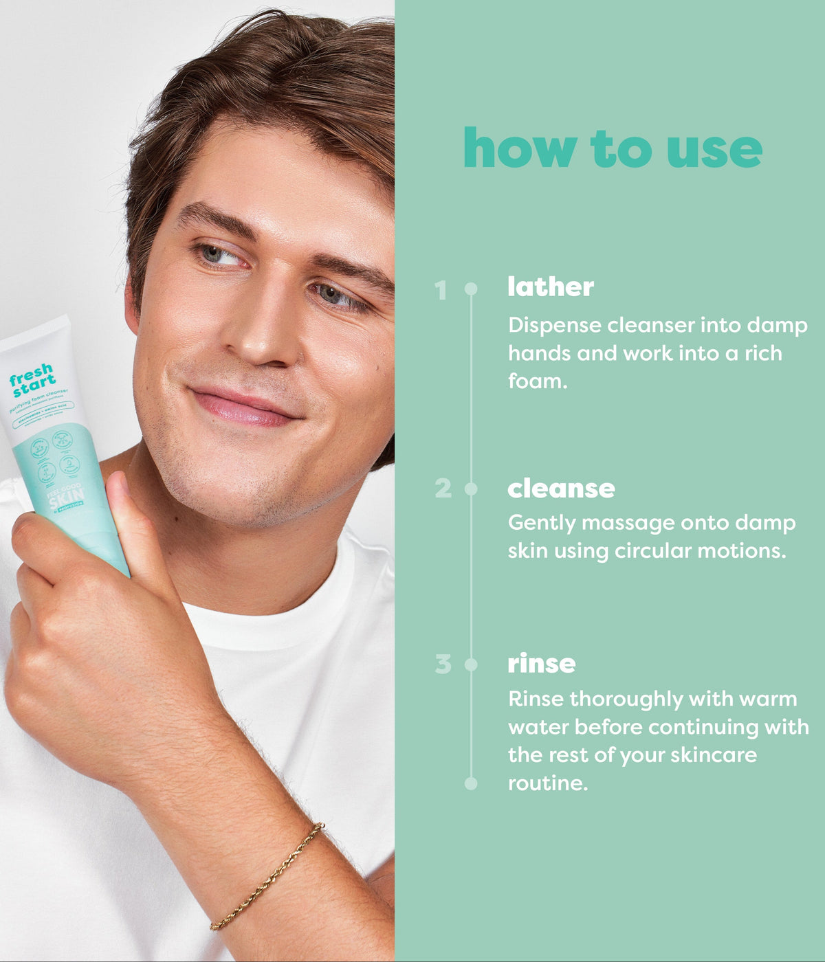 Feel Good Skin | Fresh Start Purifying Foam Cleanser