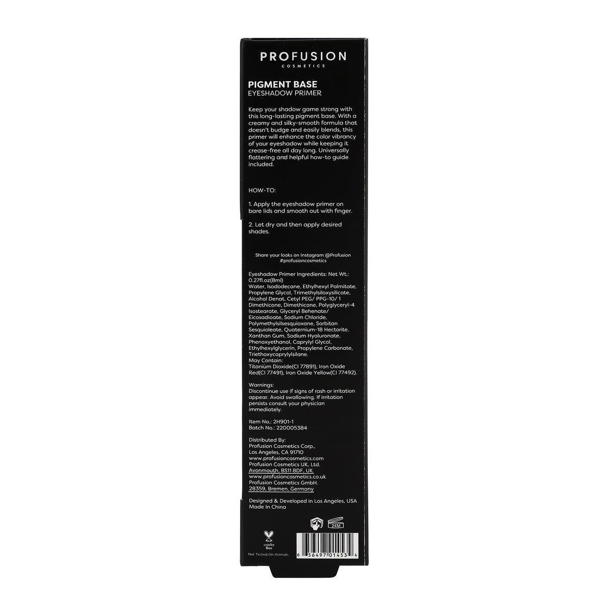 PROFUSION Pigment Base Eyeshadow Primer | Neutral