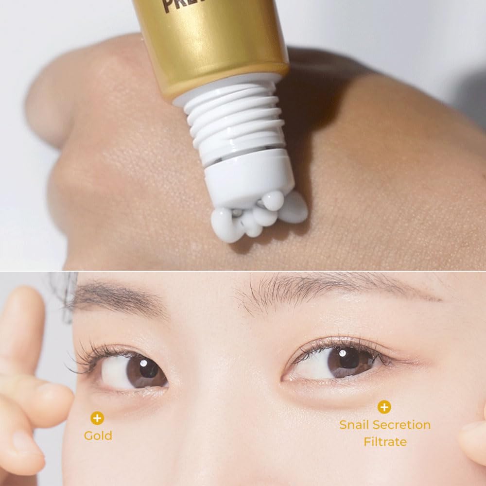 Wrinkle Eraser Roll on Eye Cream Gold Snail