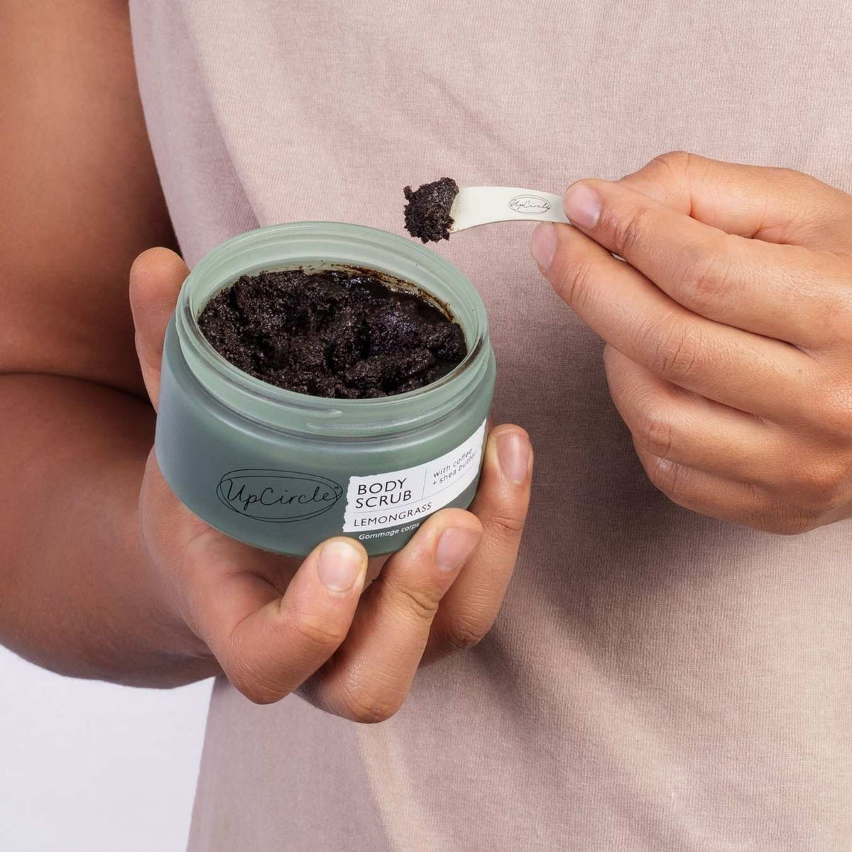 UPCIRCLE Vegan Body Scrub with Peppermint