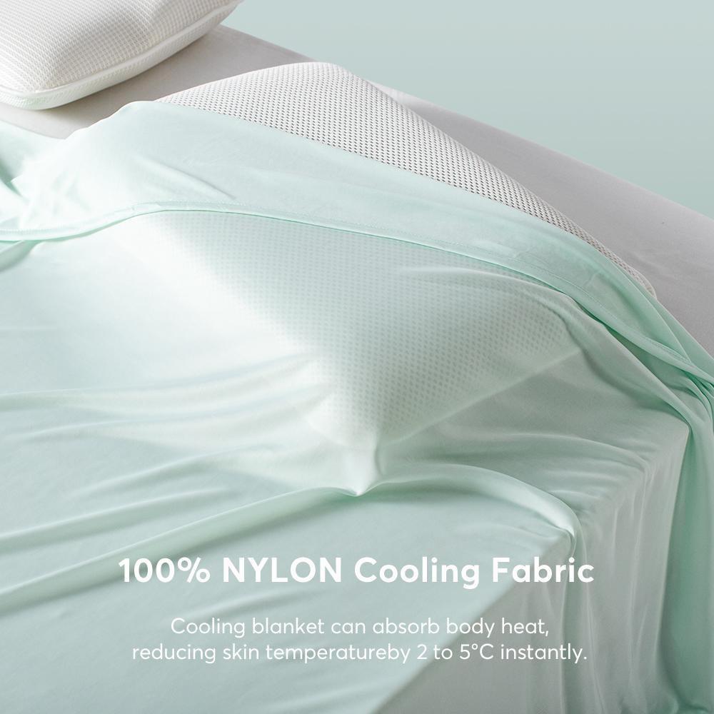 KASENTEX All Season Ultra Soft Silky Cooling Blanket, Hypoallergenic and Breathable