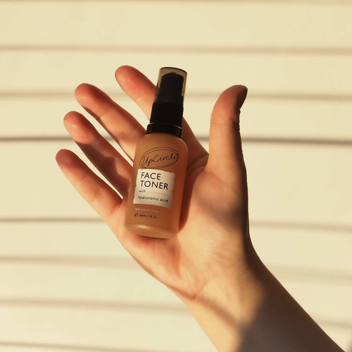 UPCIRCLE Face Toner with Hyaluronic Acid - Travel Size