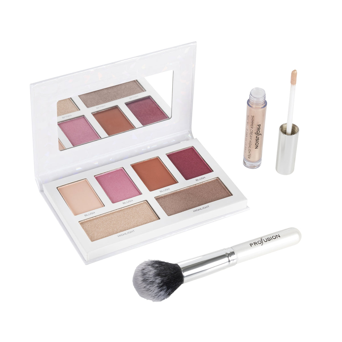 PROFUSION White Crystals Cheek Collection Box