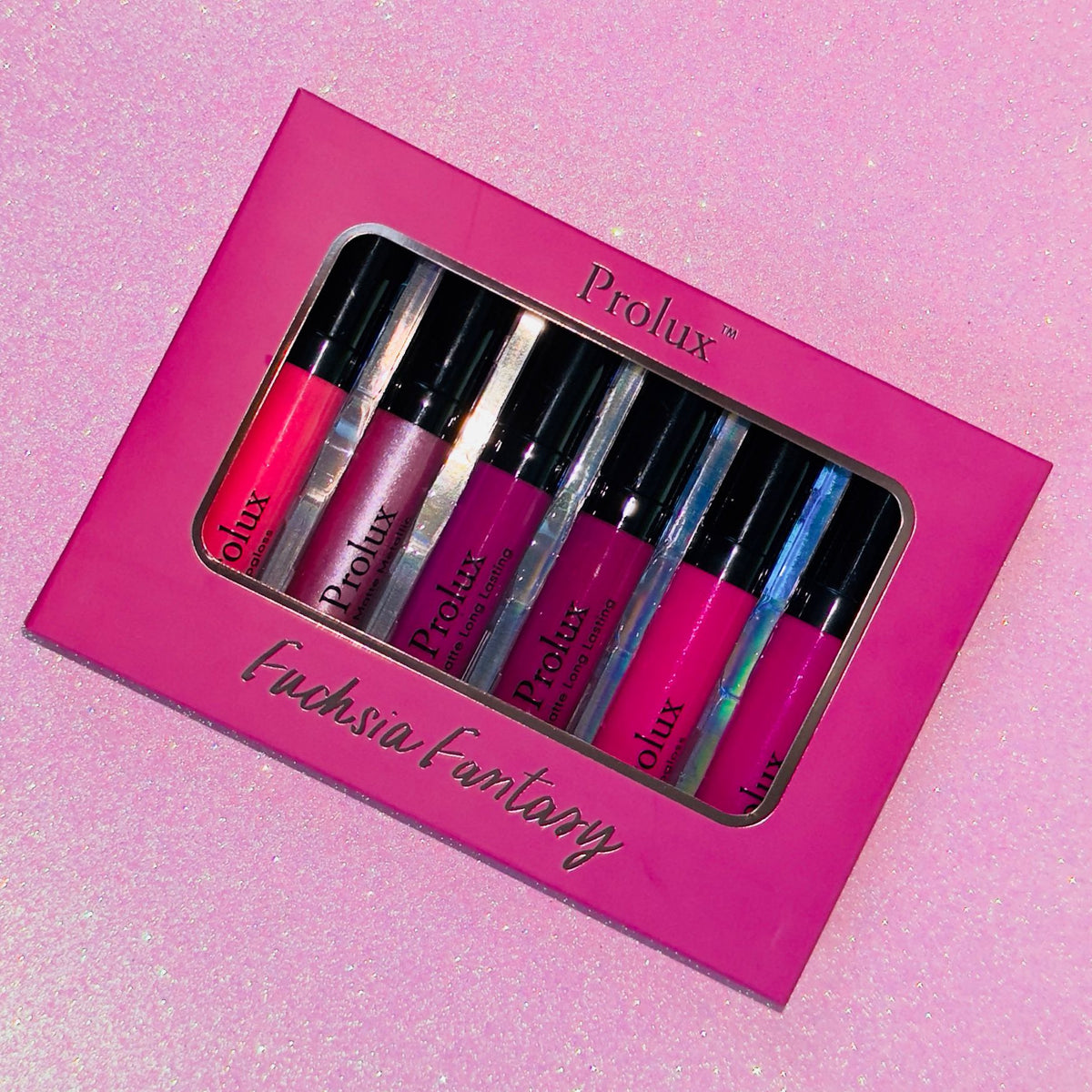 PROLUX Fuchsia Fantasy Lip Gloss Set