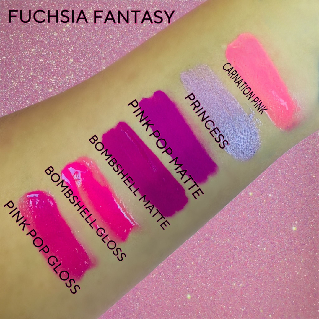 PROLUX Fuchsia Fantasy Lip Gloss Set