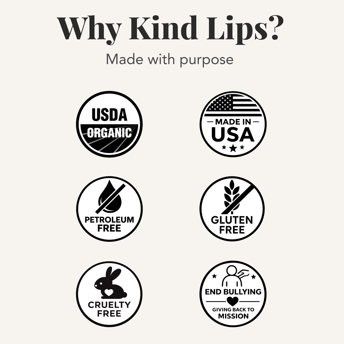 Georgia Peach Organic Lip Balm