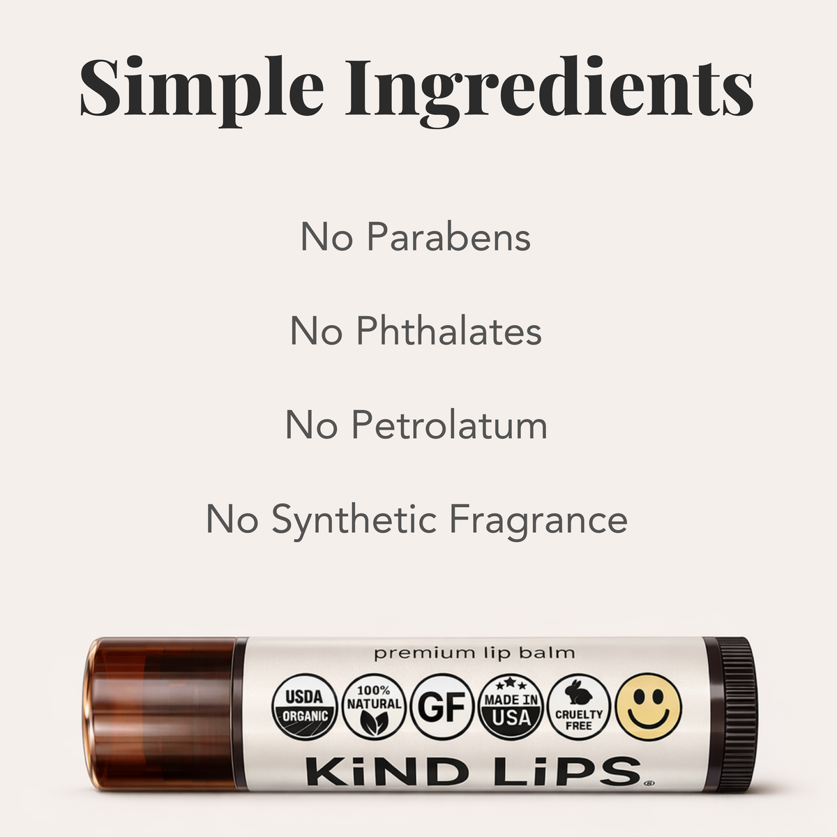 Georgia Peach Organic Lip Balm