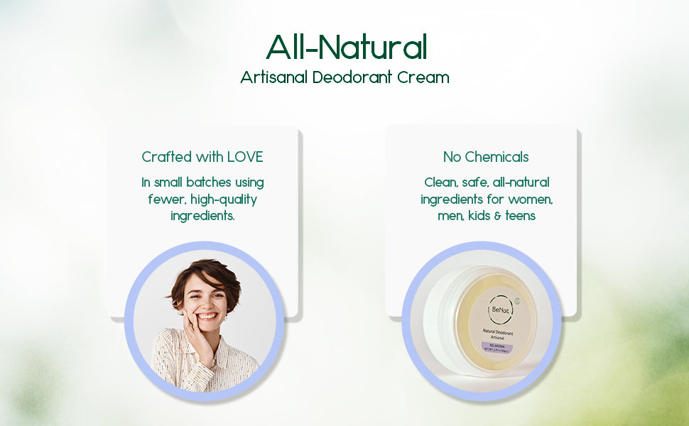 BENAT Vegan Deodorant Cream