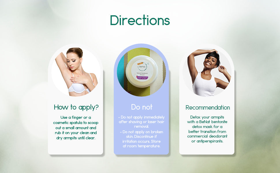 BENAT Vegan Deodorant Cream