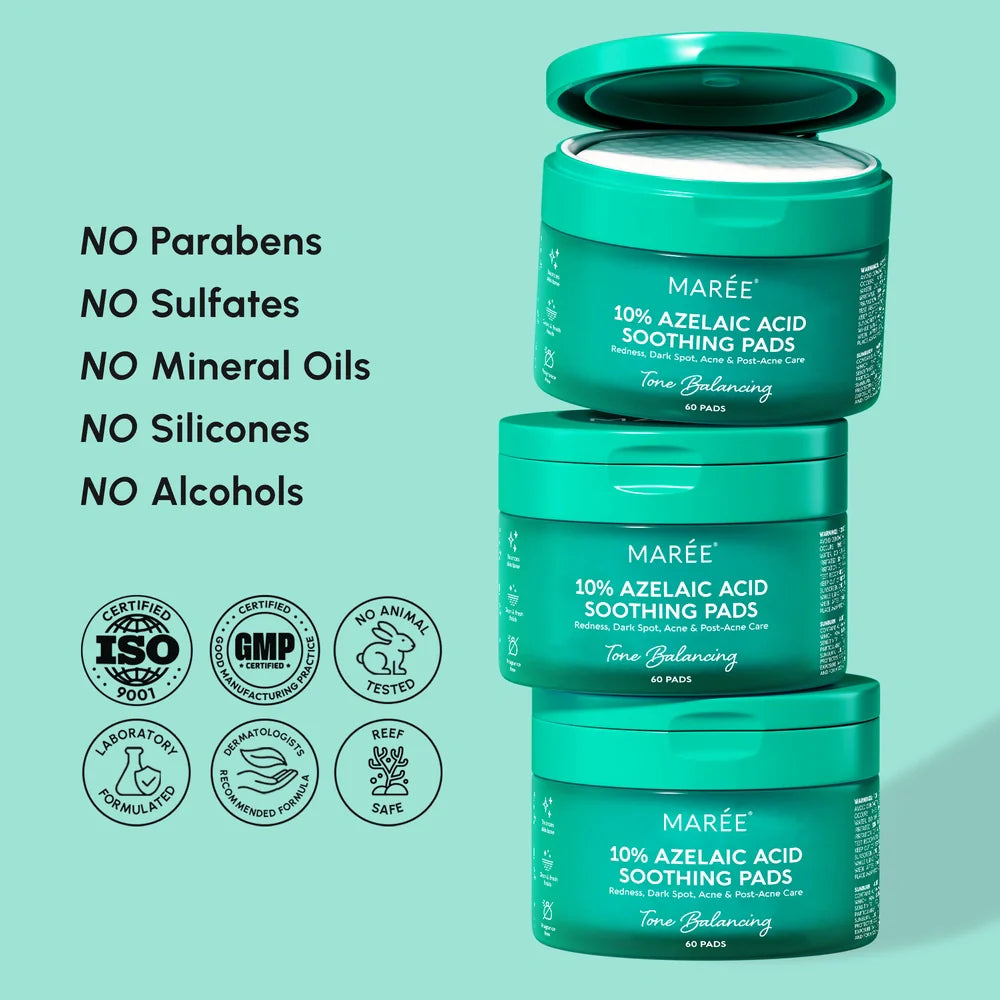 MAREE Azelaic Acid Soothing Pads