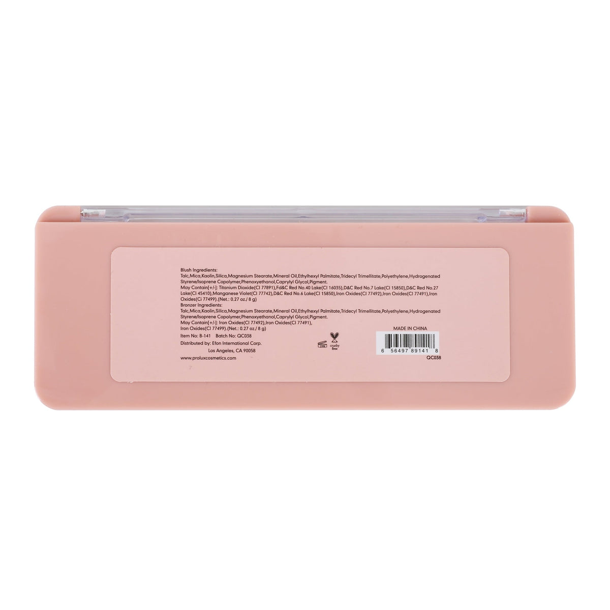 PROLUX Blush and Bronzer Palette