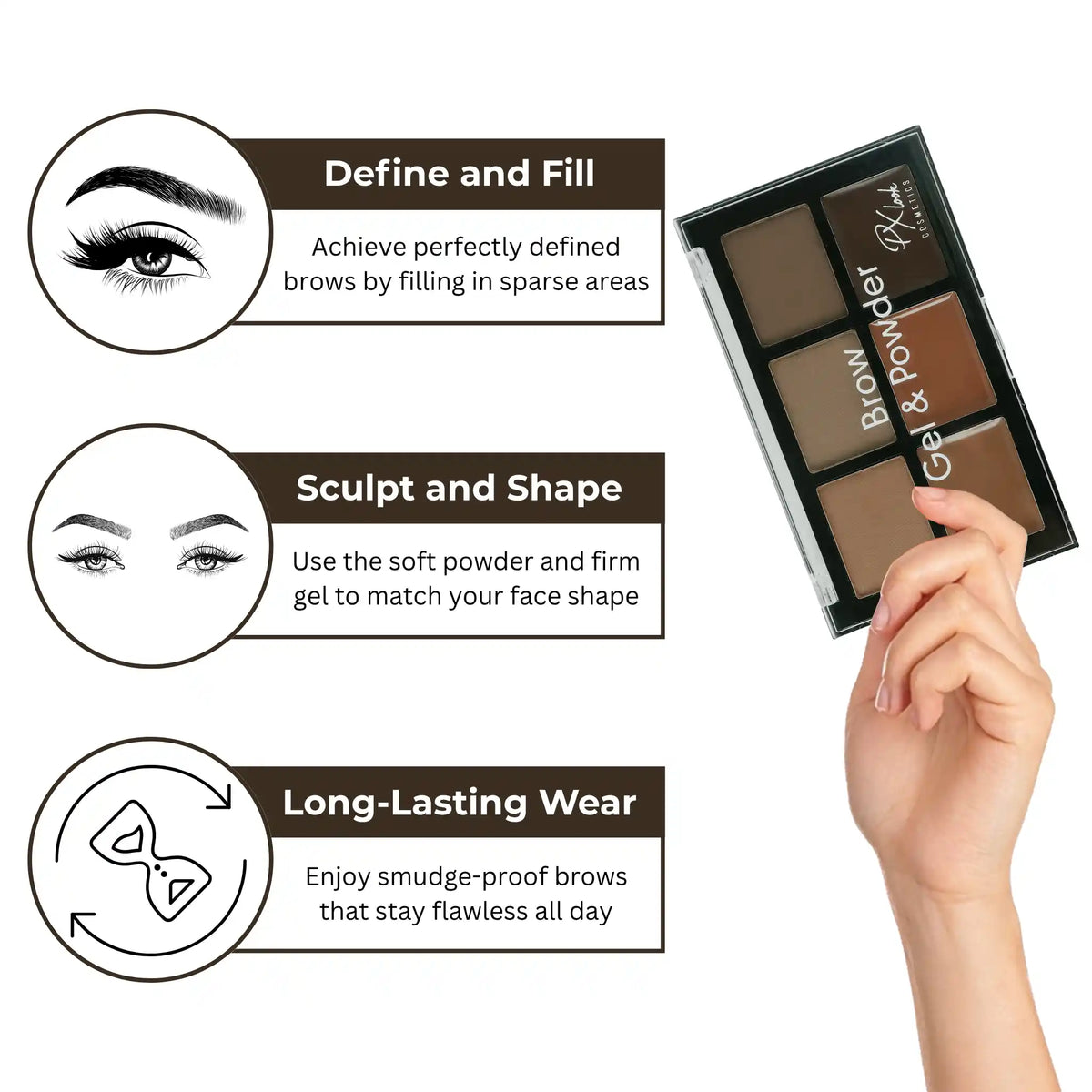 PROLUX Eyebrow Gel and Powder