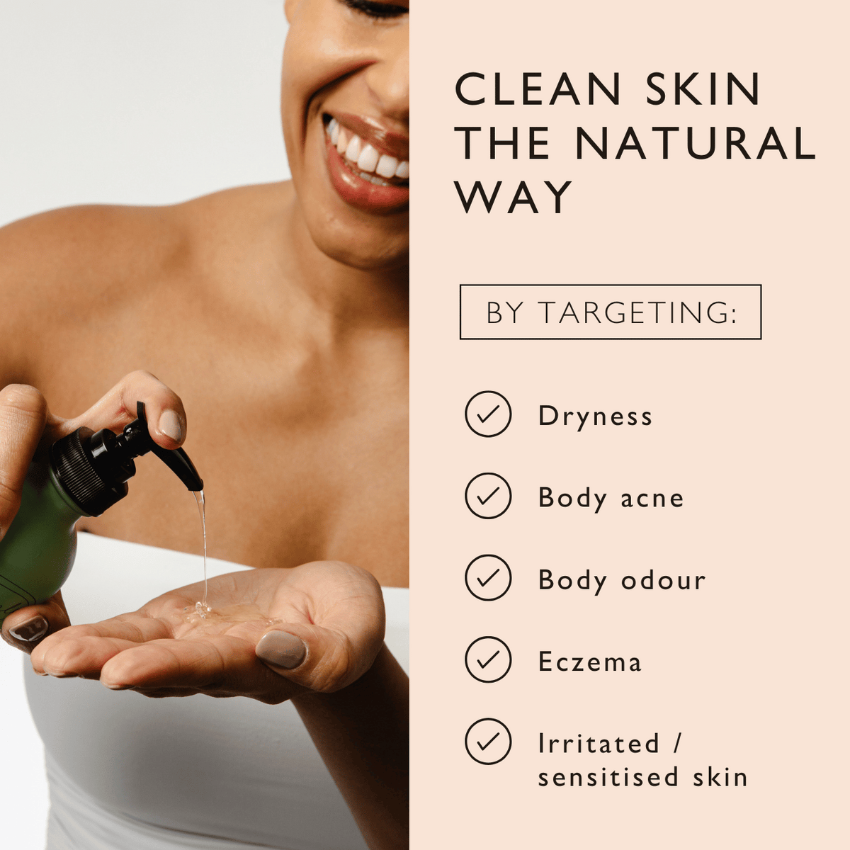 UPCIRCLE Natural Hand + Body Wash with Lemongrass - Travel Size