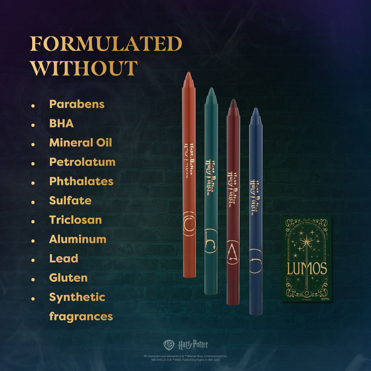 PROFUSION HP Dark Arts | Spells and Charms Liner Pencil Set