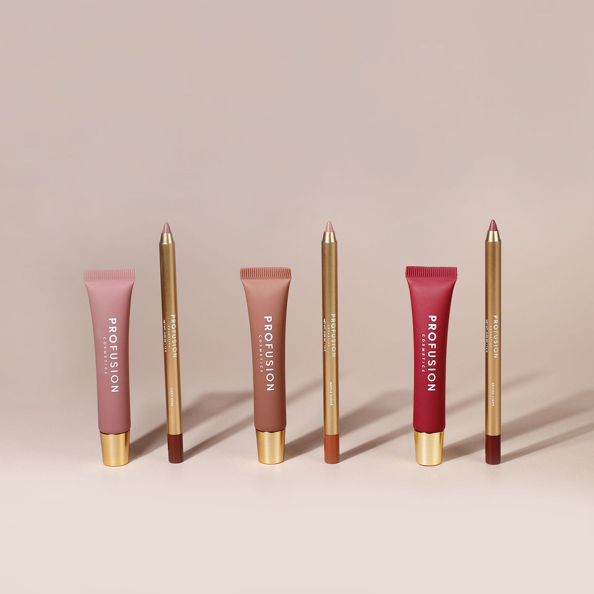PROFUSION Pumpkin Spice | Cashmere Lips Lip Liner & Balm Duo