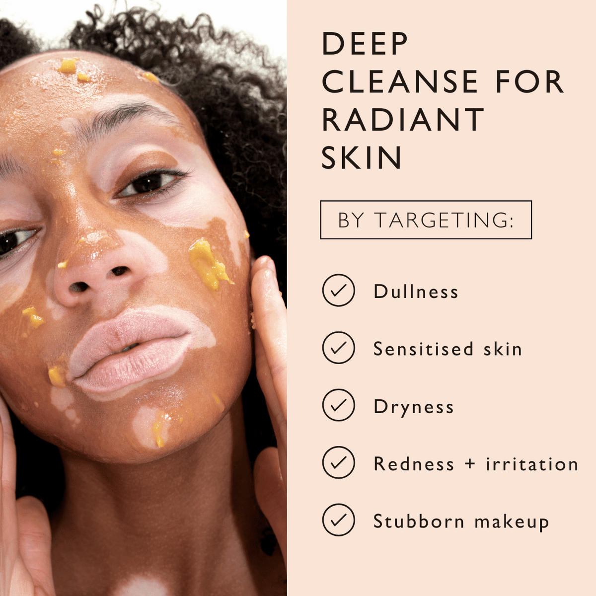 UPCIRCLE Cleansing Face Balm with Oat Oil + Vitamin E