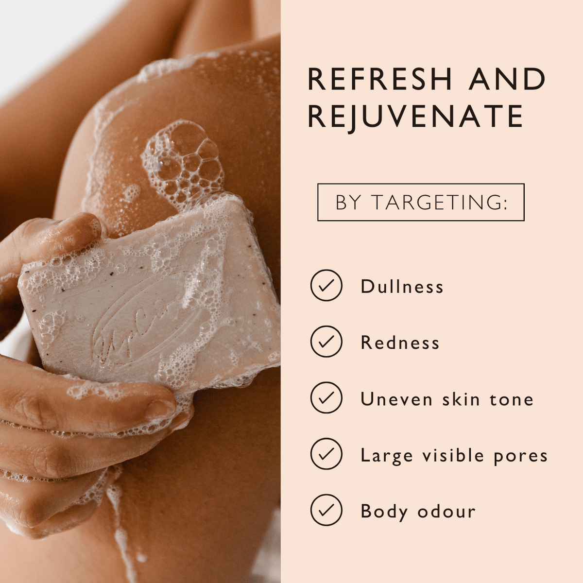 UPCIRCLE Cinnamon + Ginger Cleansing Bar