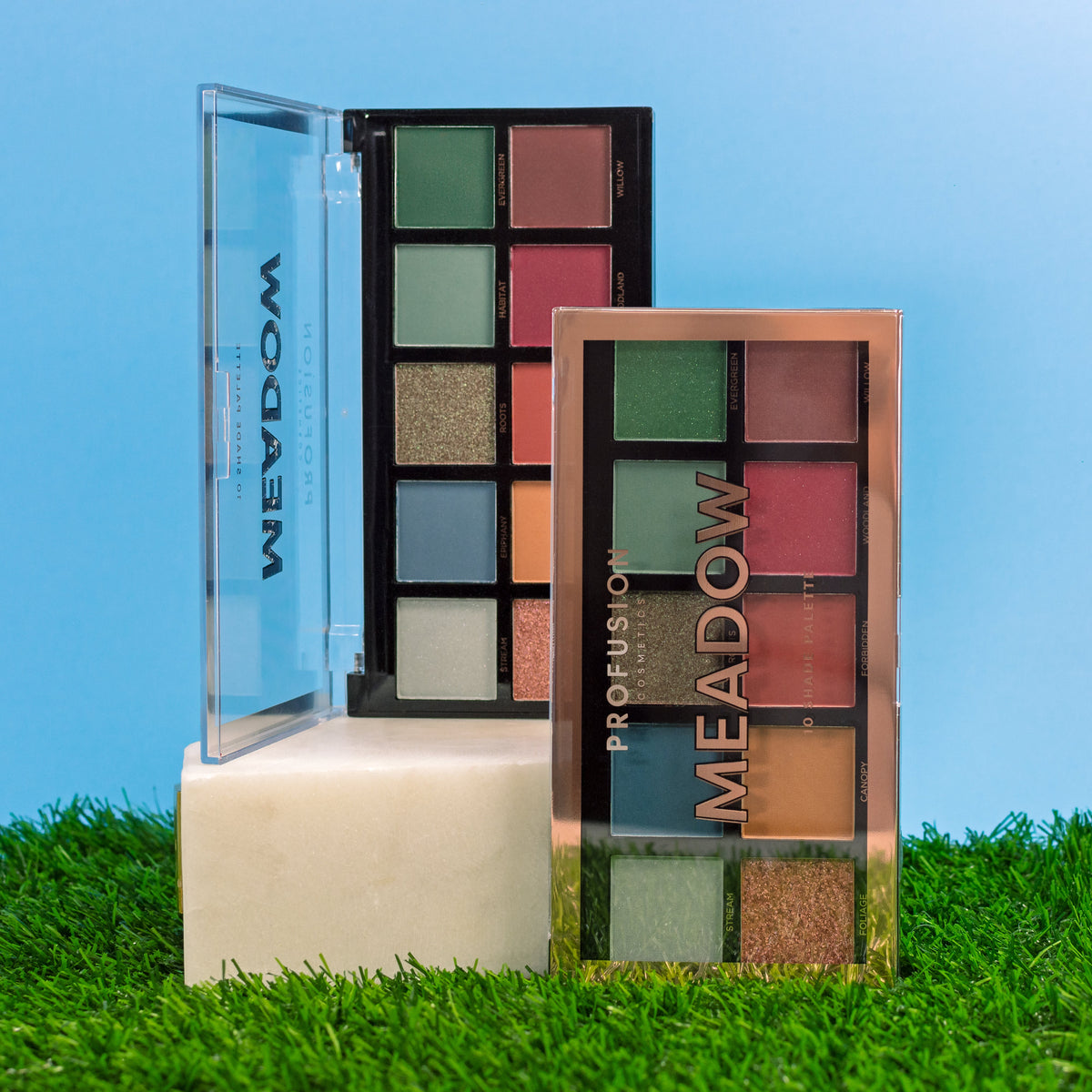 PROFUSION Meadow 10 shade palette