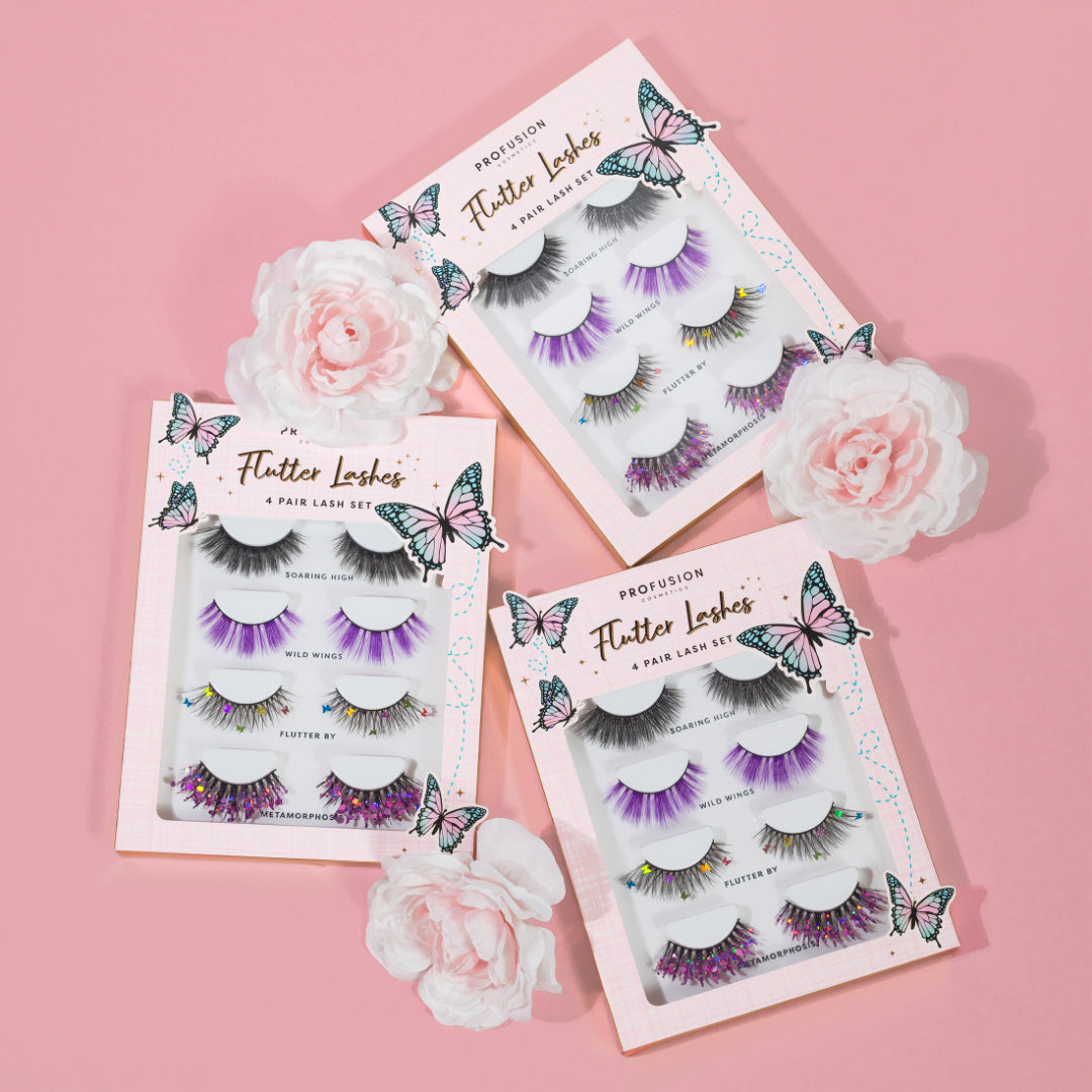 PROFUSION Empowered Butterfly | Flutter Lashes 4 pair Lash Set