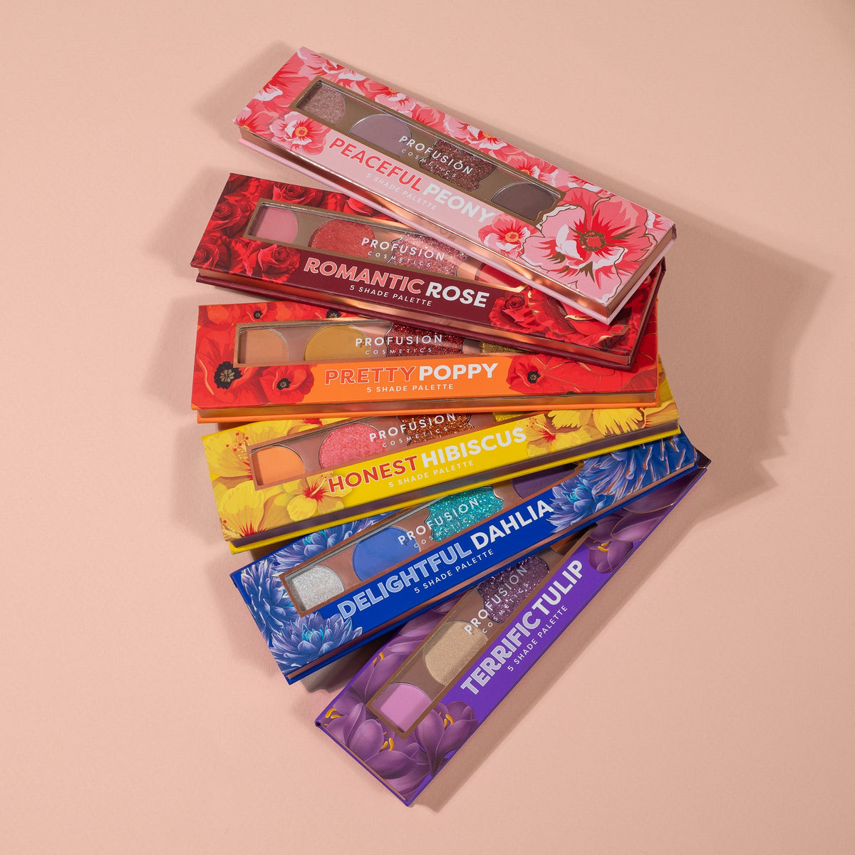 PROFUSION Blooming Hues 5 shade palette