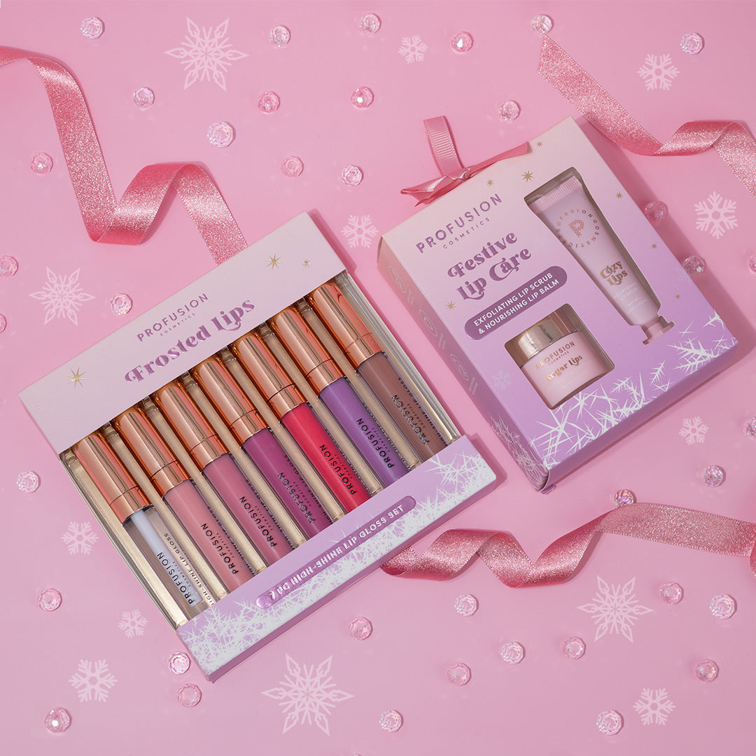 PROFUSION Frosted Snow Sparkle | Frosted Lip Gloss Set