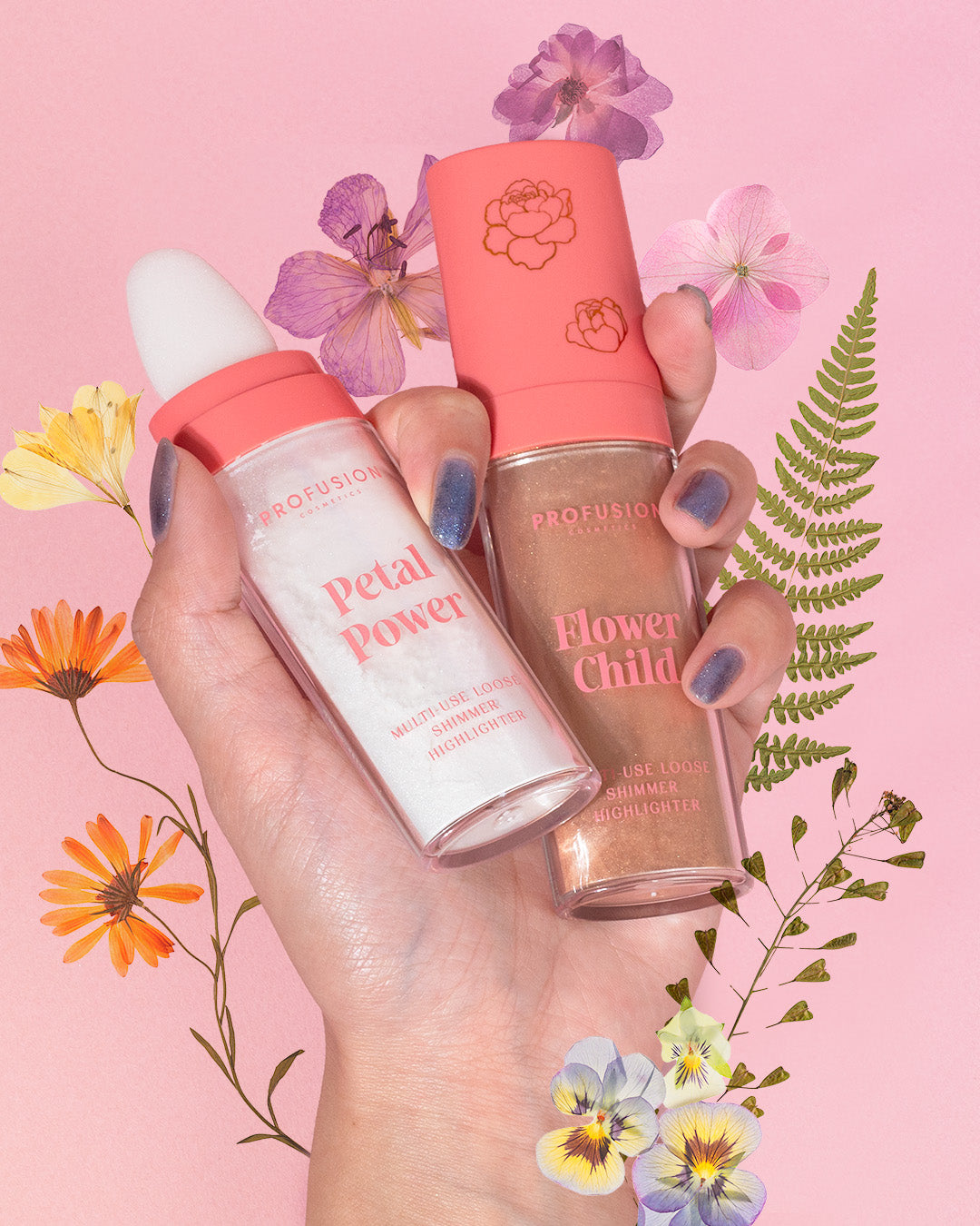 PROFUSION Petal Perfect |Petal Power Multi-Use Loose Shimmer Highlighter