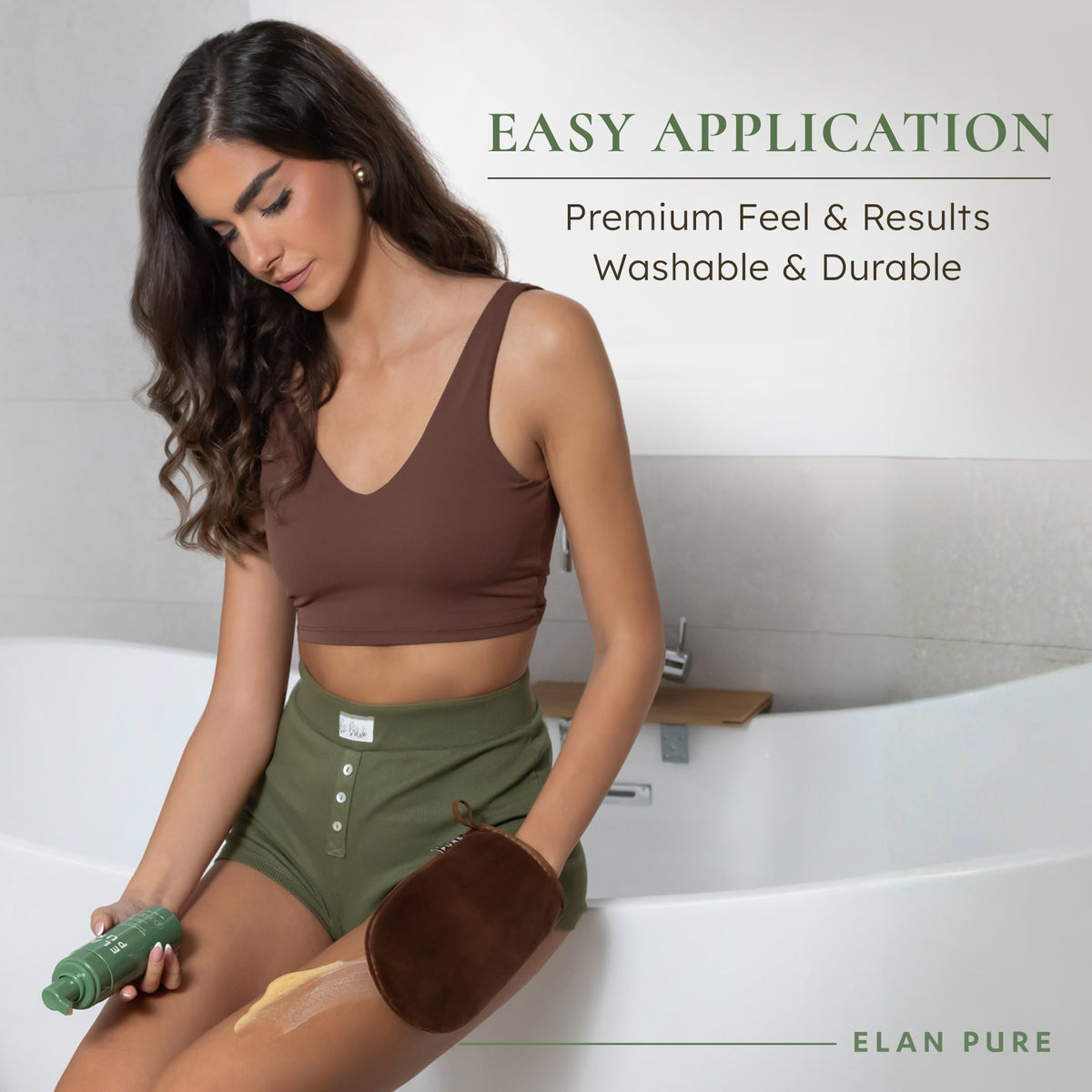 ELAN PURE Reusable Tanning Mitt