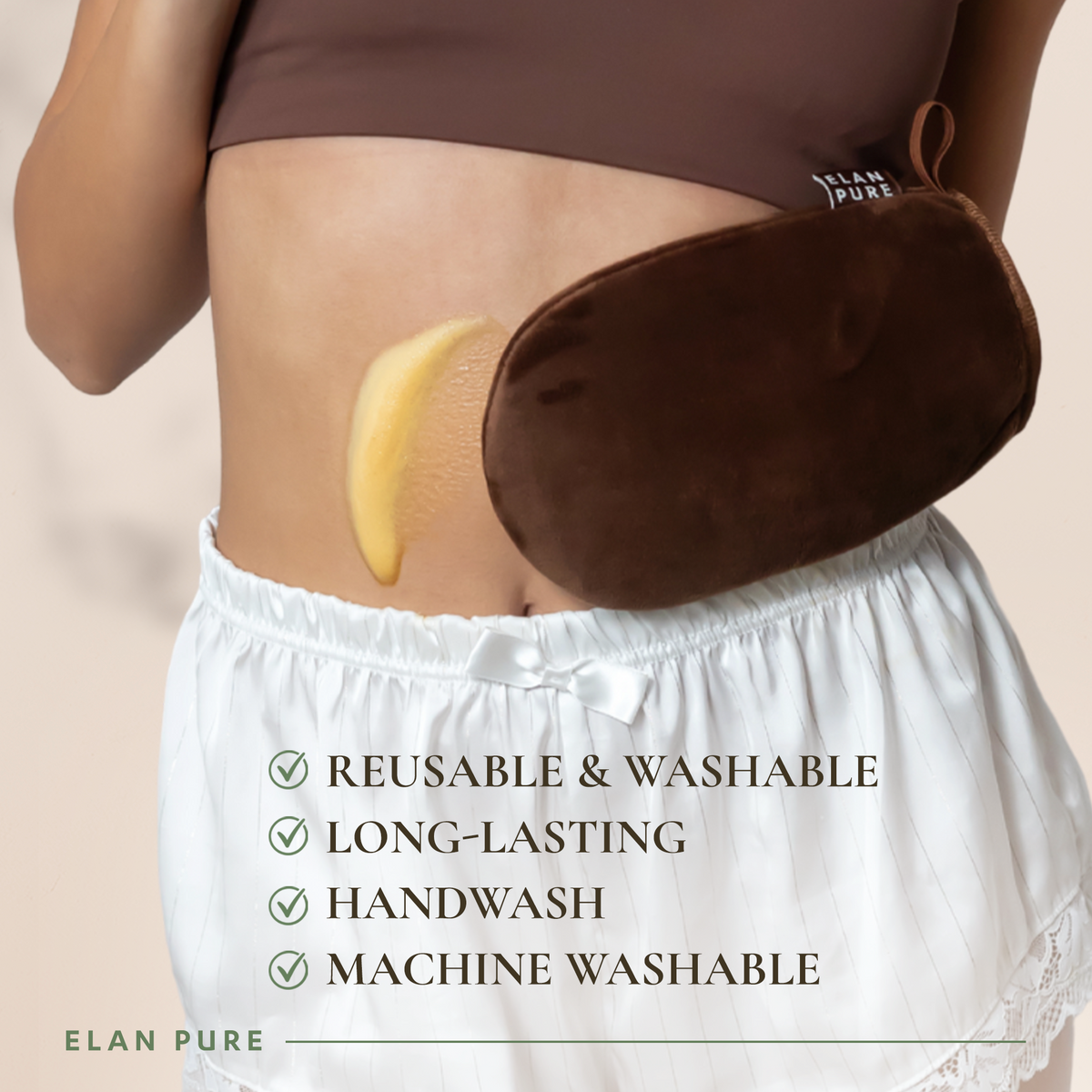 ELAN PURE Reusable Tanning Mitt