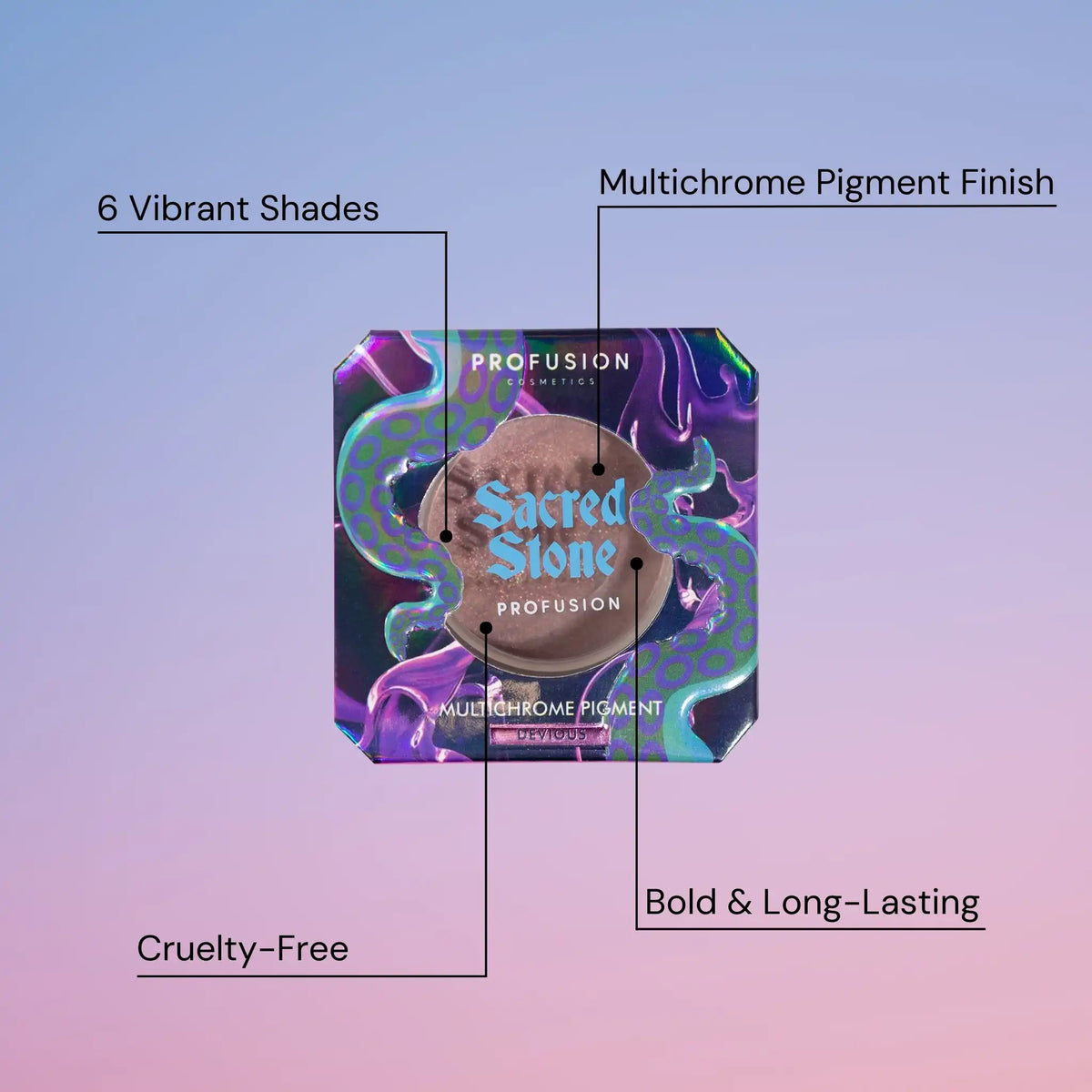 PROFUSION Sacred Stone Multichrome Pigment Eyeshadow