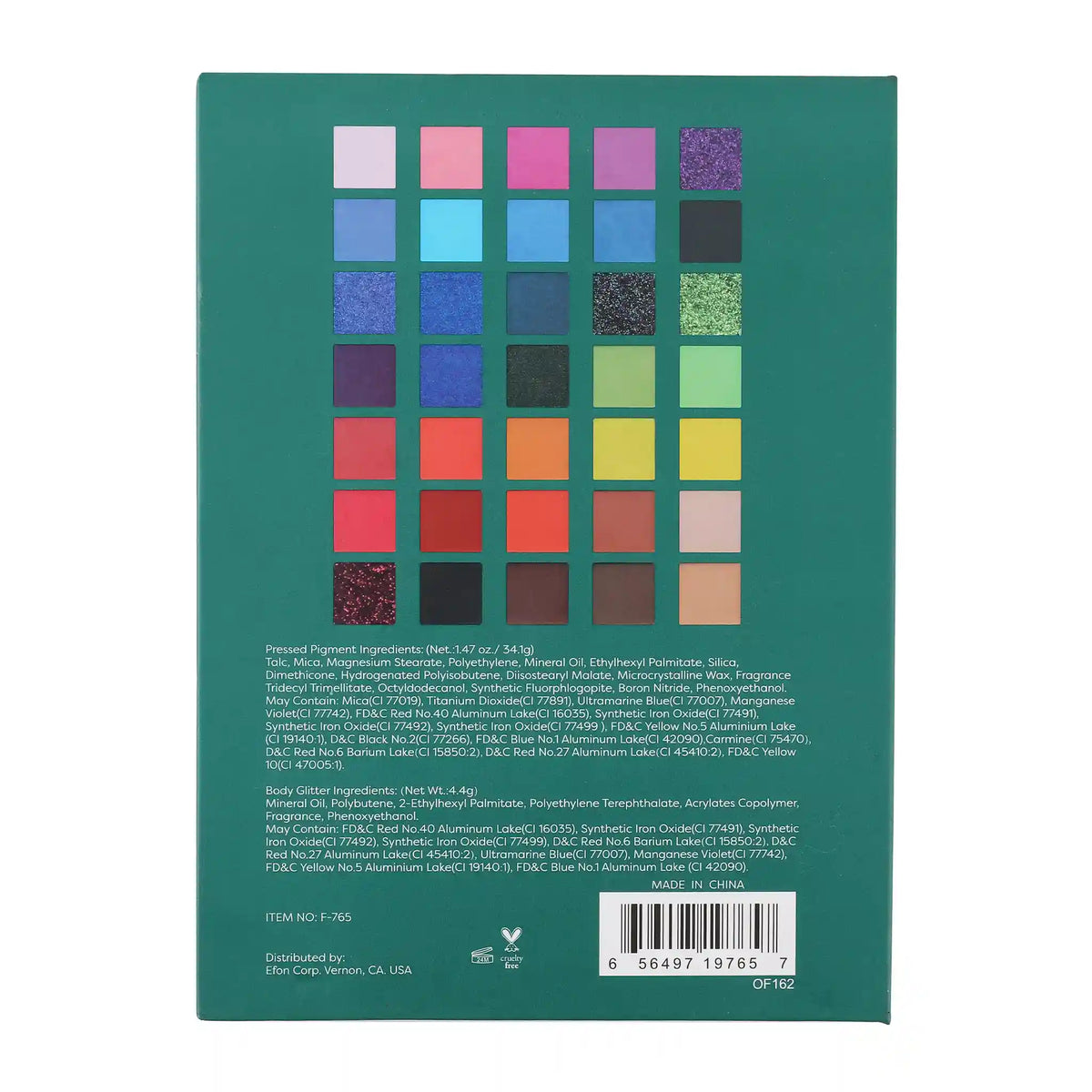 PROLUX Rio De Janeiro Eyeshadow Palette