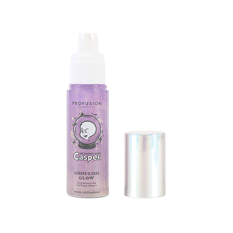 PROFUSION Casper the Friendly Ghost |  Ghoulish Glow Illuminating Face Primer & Setting Spray