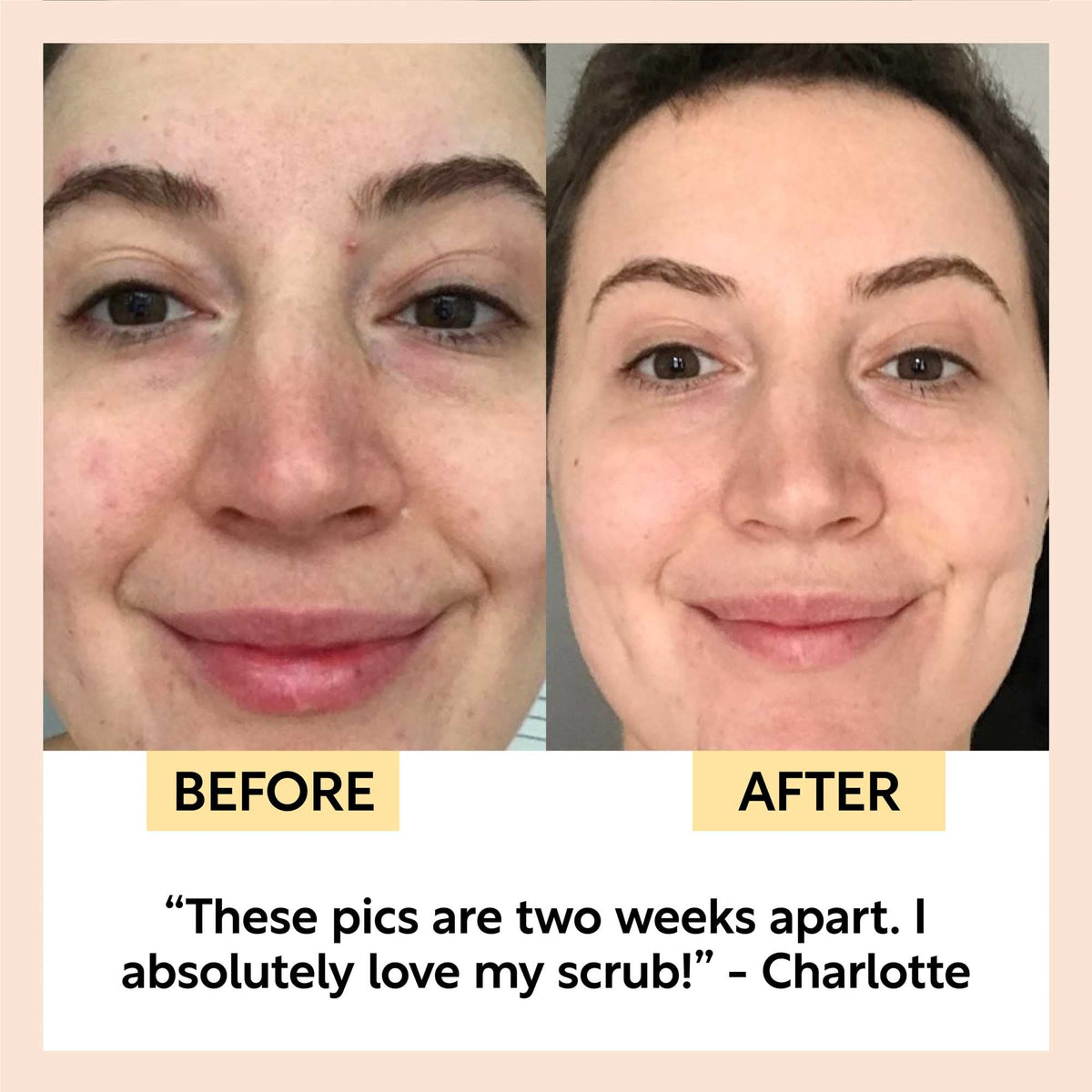 UPCIRCLE Natural Face Scrub – Citrus Blend – Travel Size