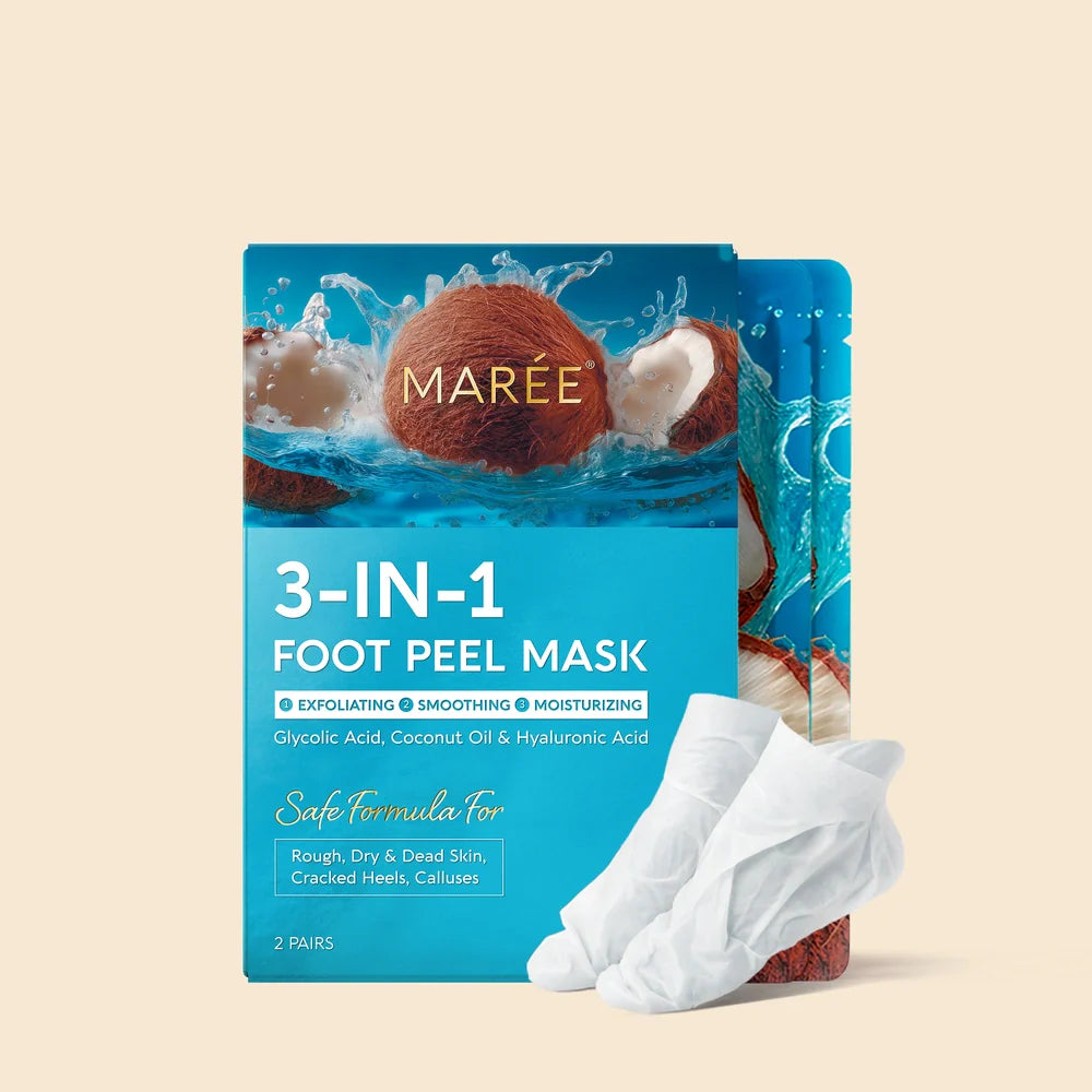 MAREE Exfoliating & Hydrating Foot Mask