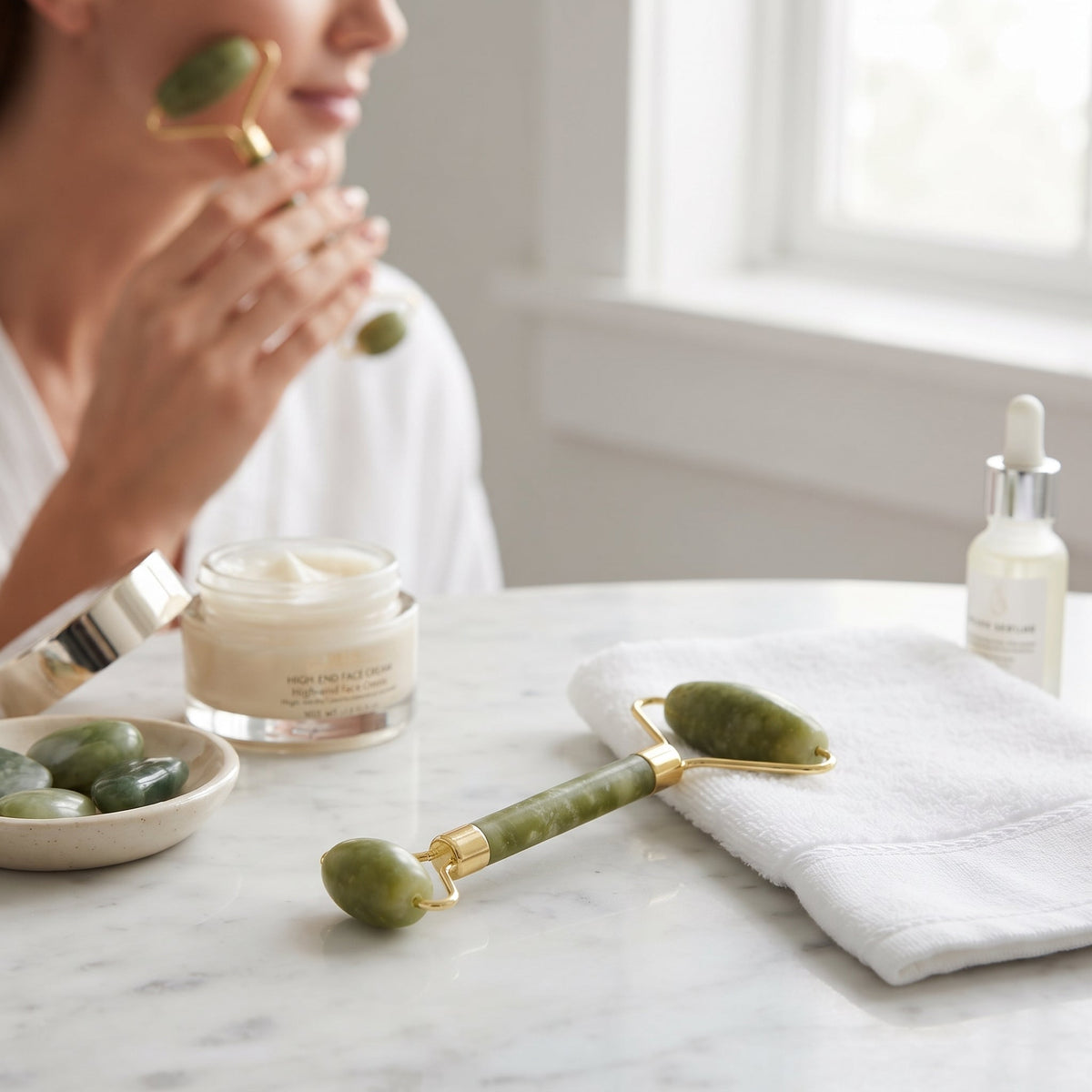 BENAT Jade Facial Roller