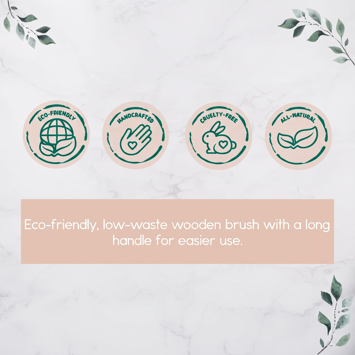 BENAT Bath & Body Massage Brush