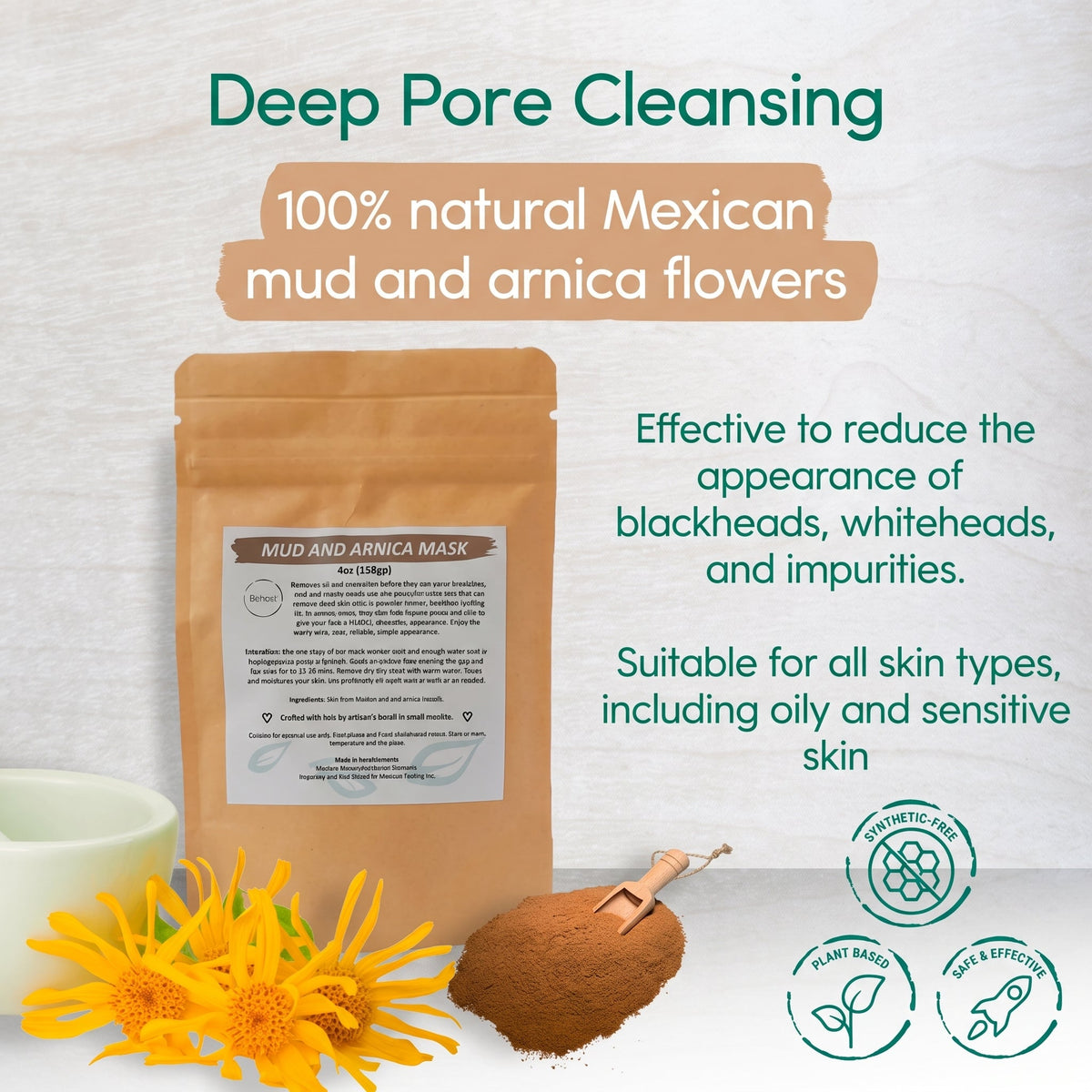 BENAT Mud and Arnica Mask