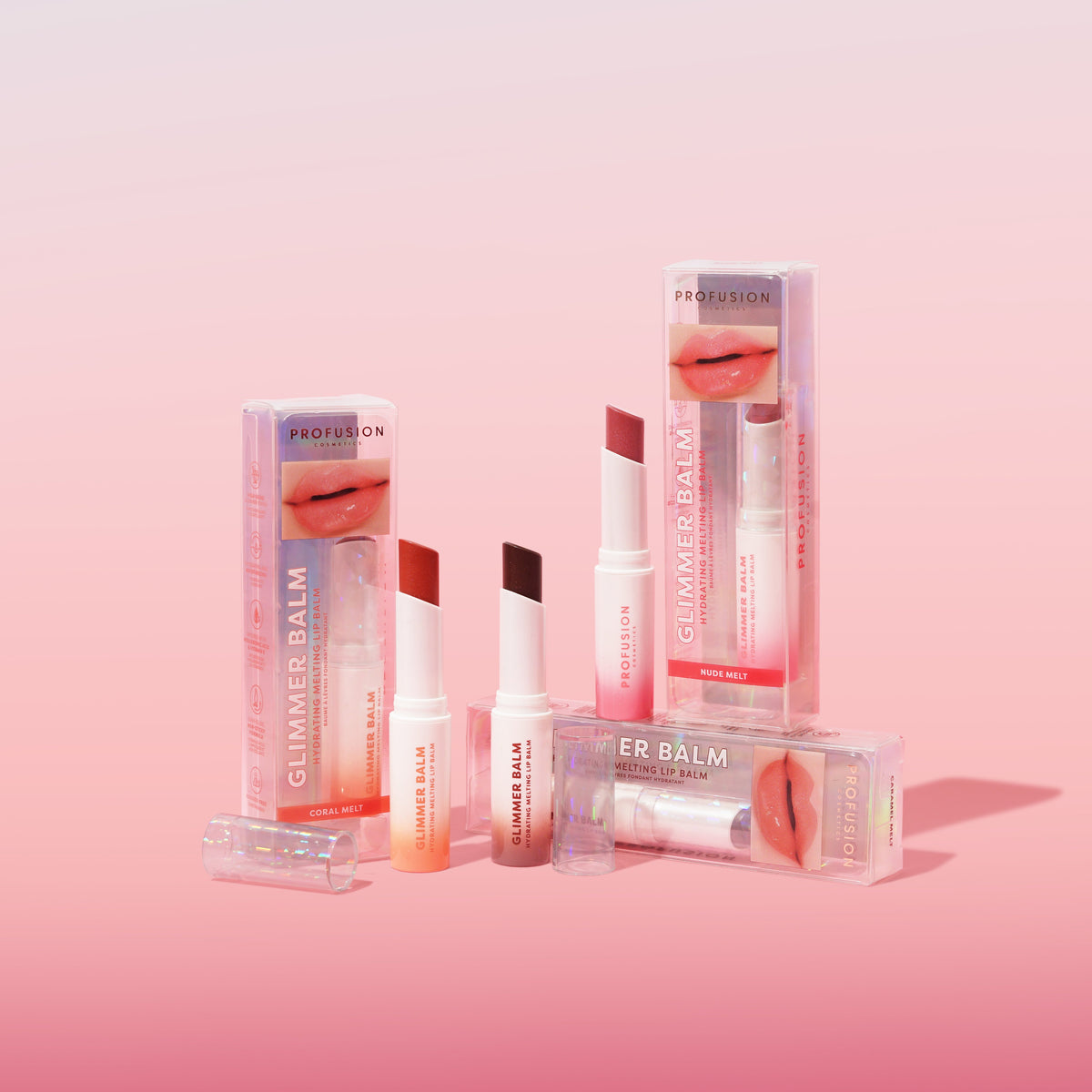 PROFUSION Glimmer Balm Hydrating Melting Lip Balm